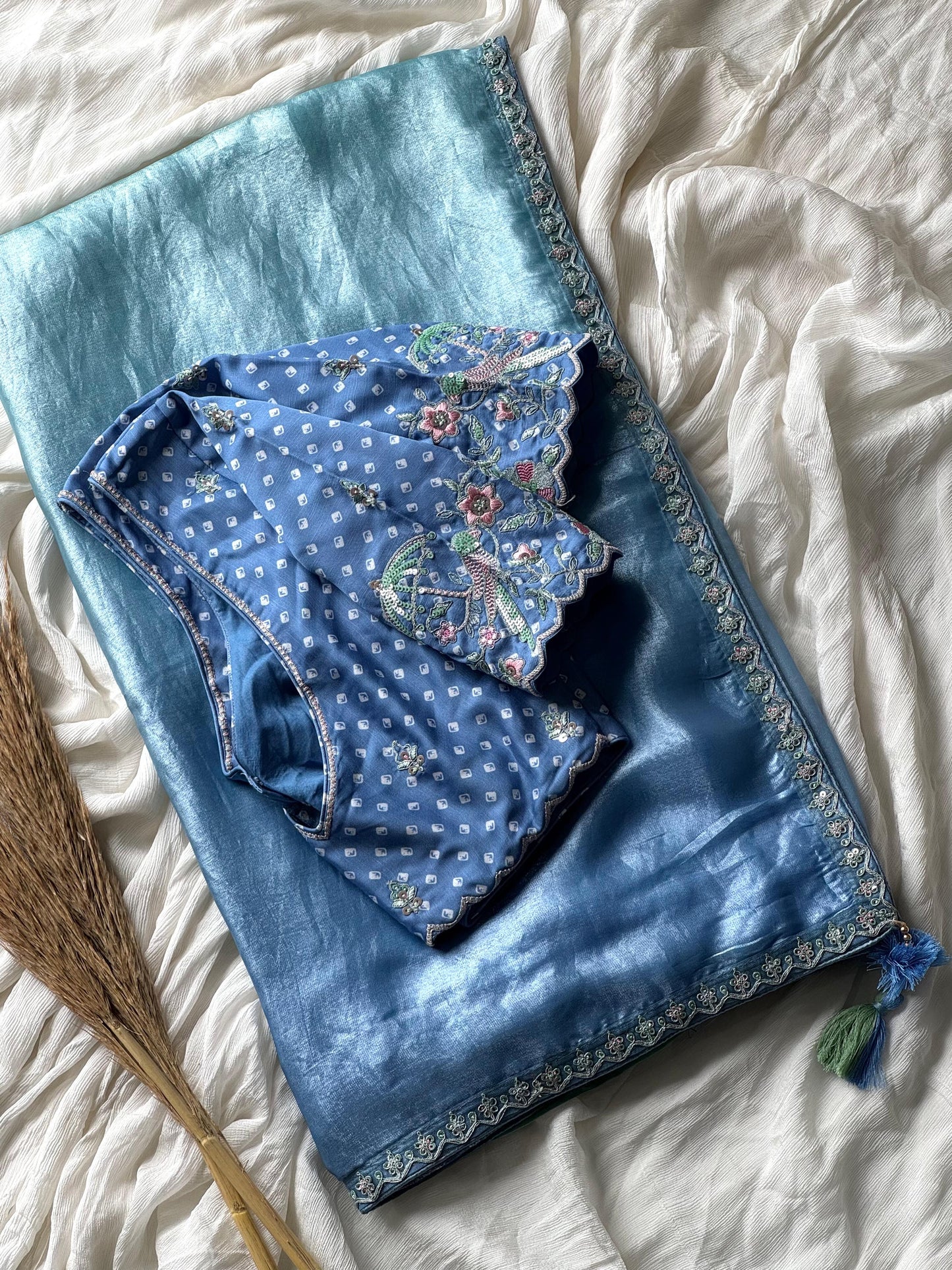 Bluebell Ombré Saree