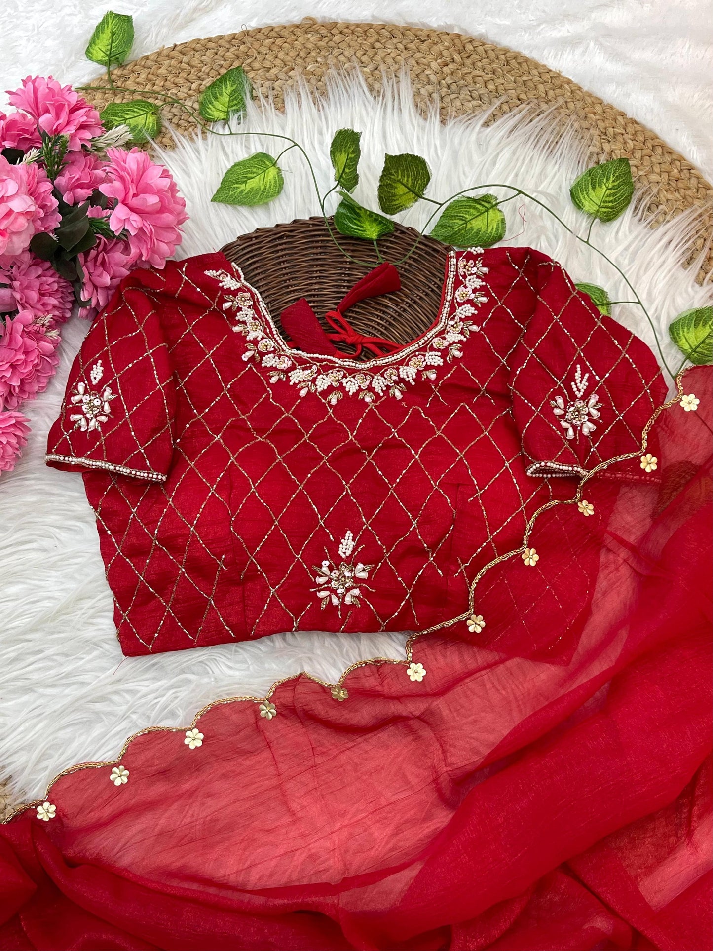 Ruby grace Saree