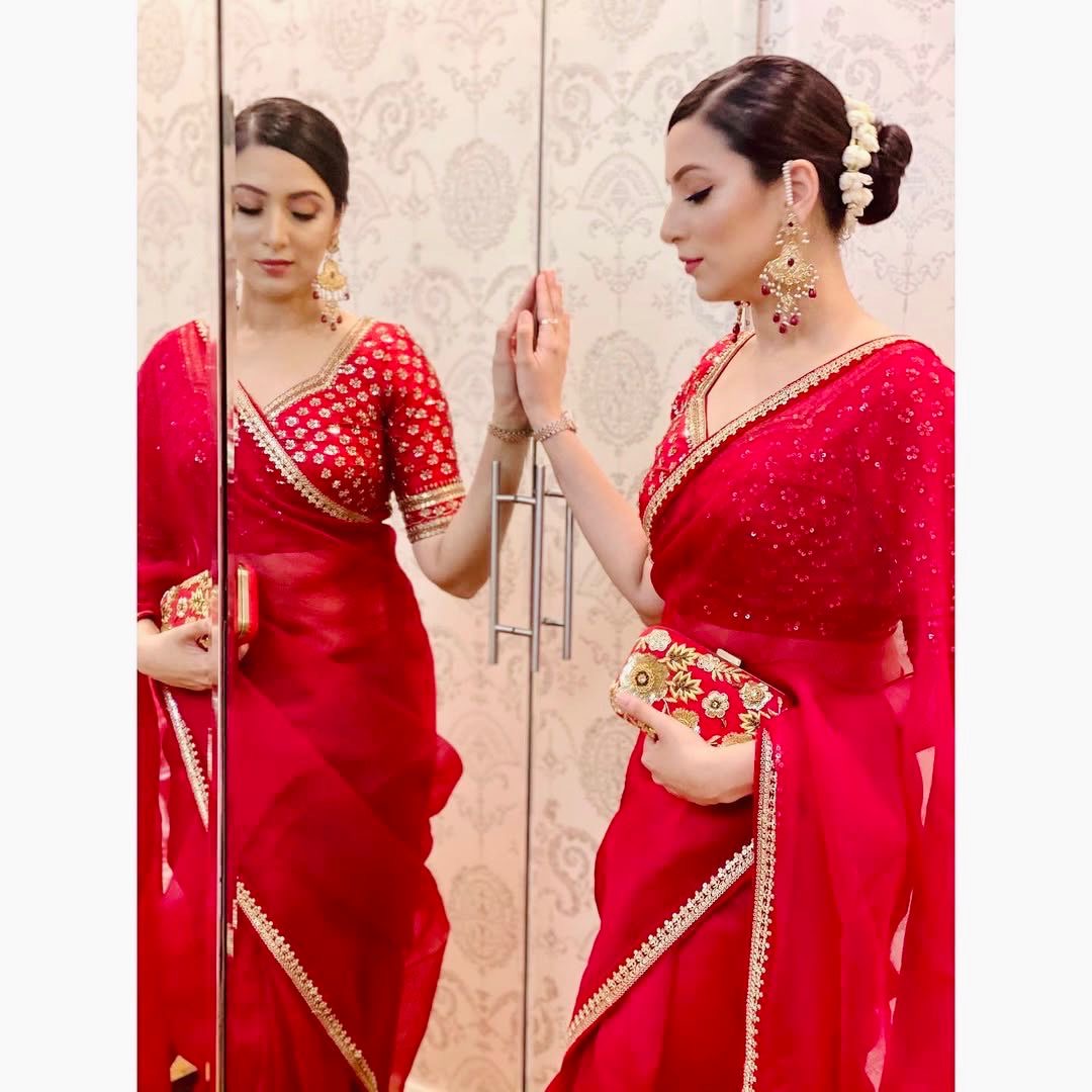 Khushi Sequin Saree