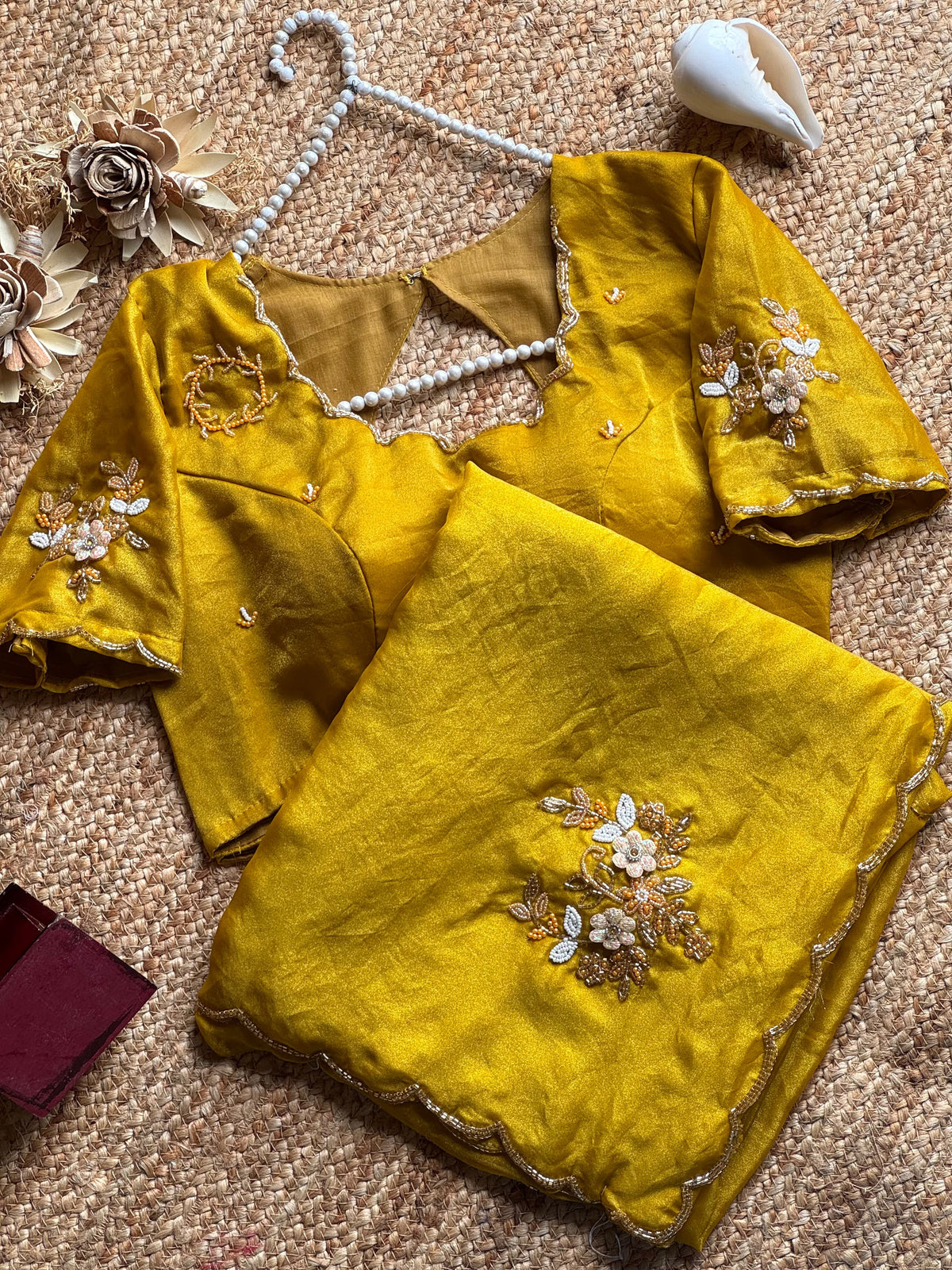 Penelope Handwork Saree
