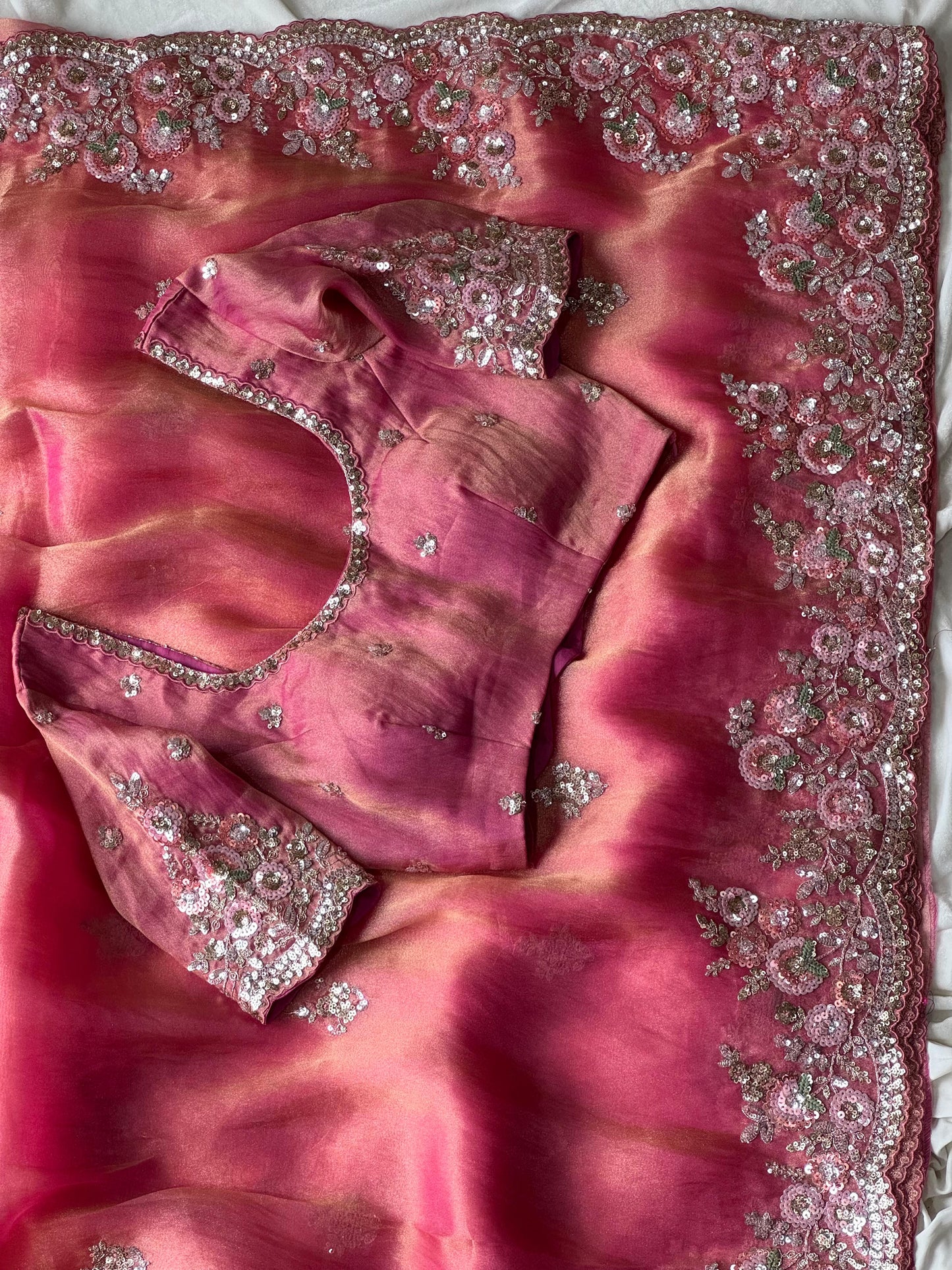 Peony Dreams Saree
