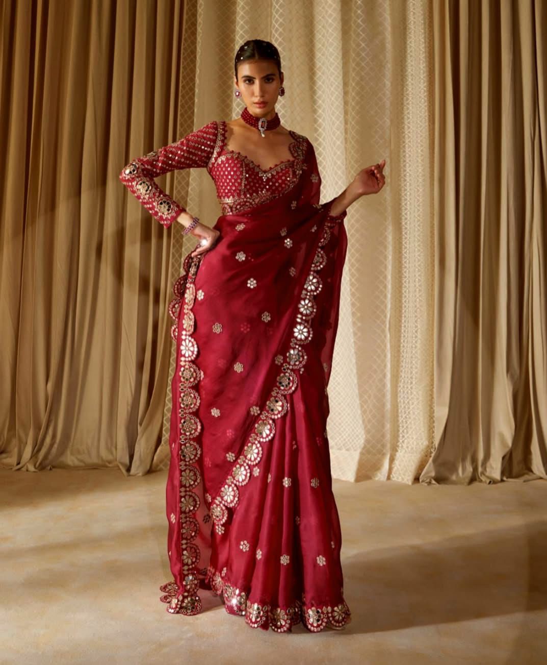 Mehira Blush Saree
