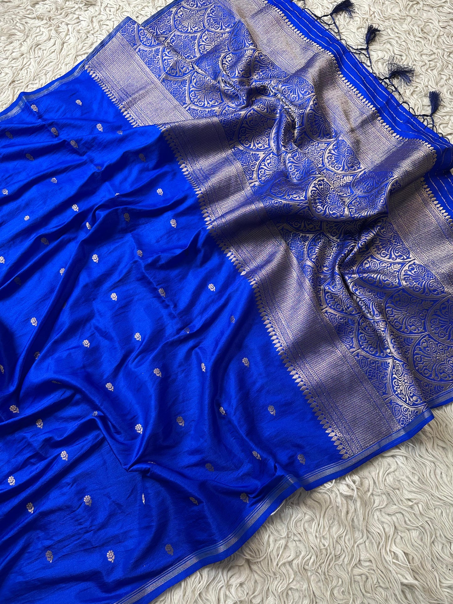 Regal Sapphire Saree