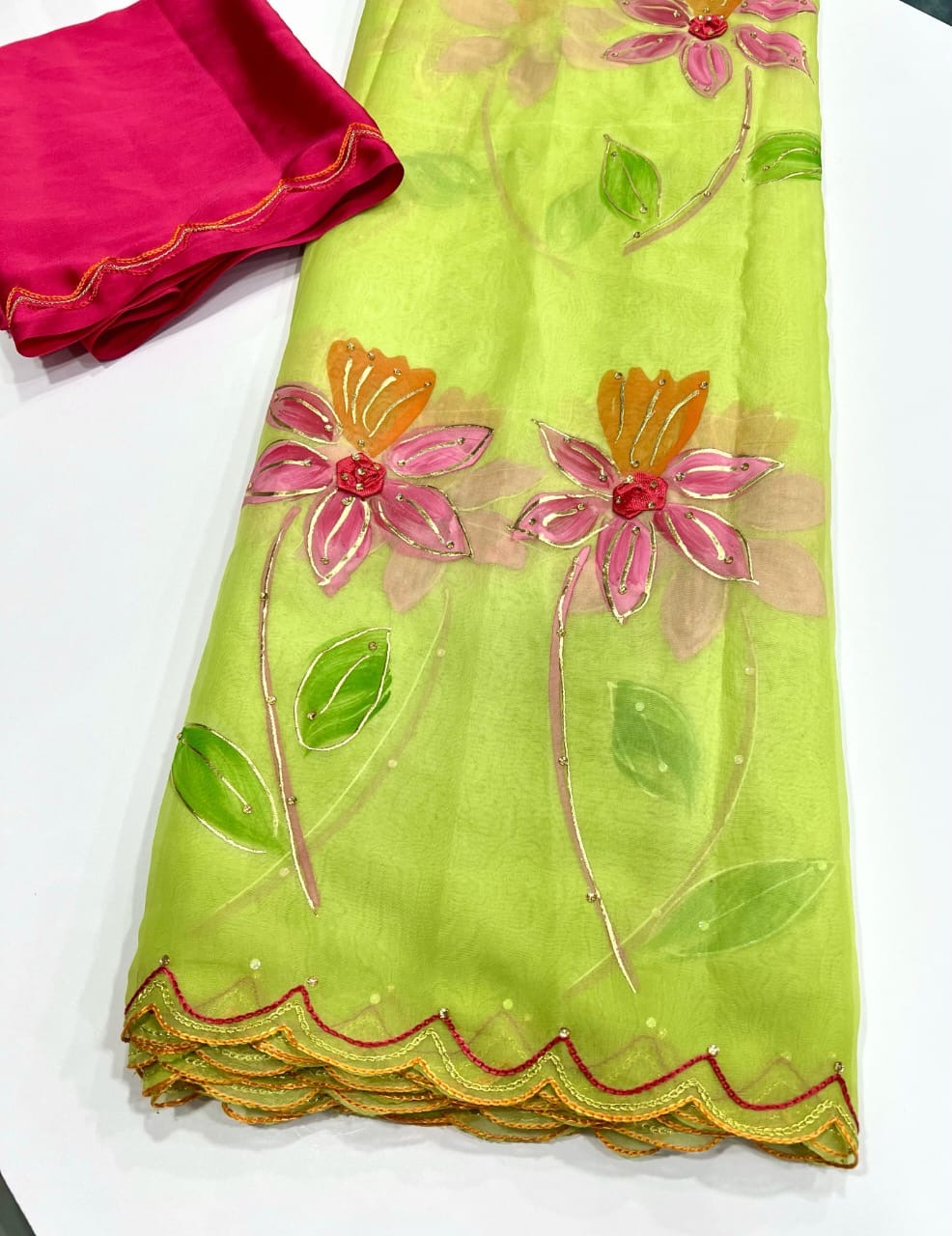Greenery soft Saree