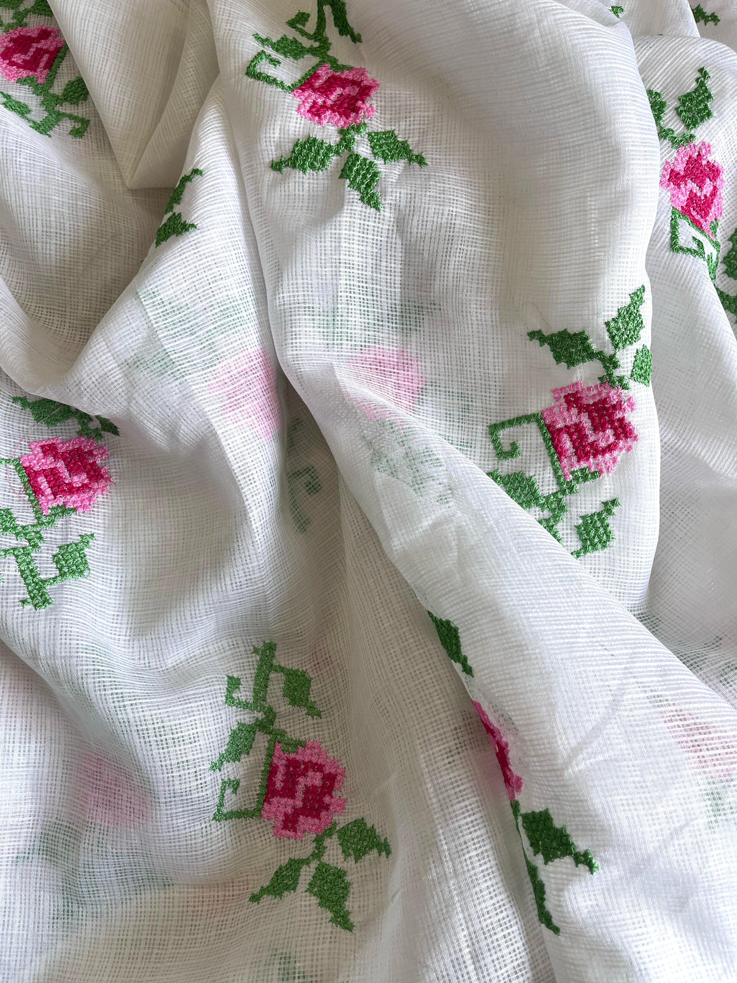 Bougainvillea Kota Saree