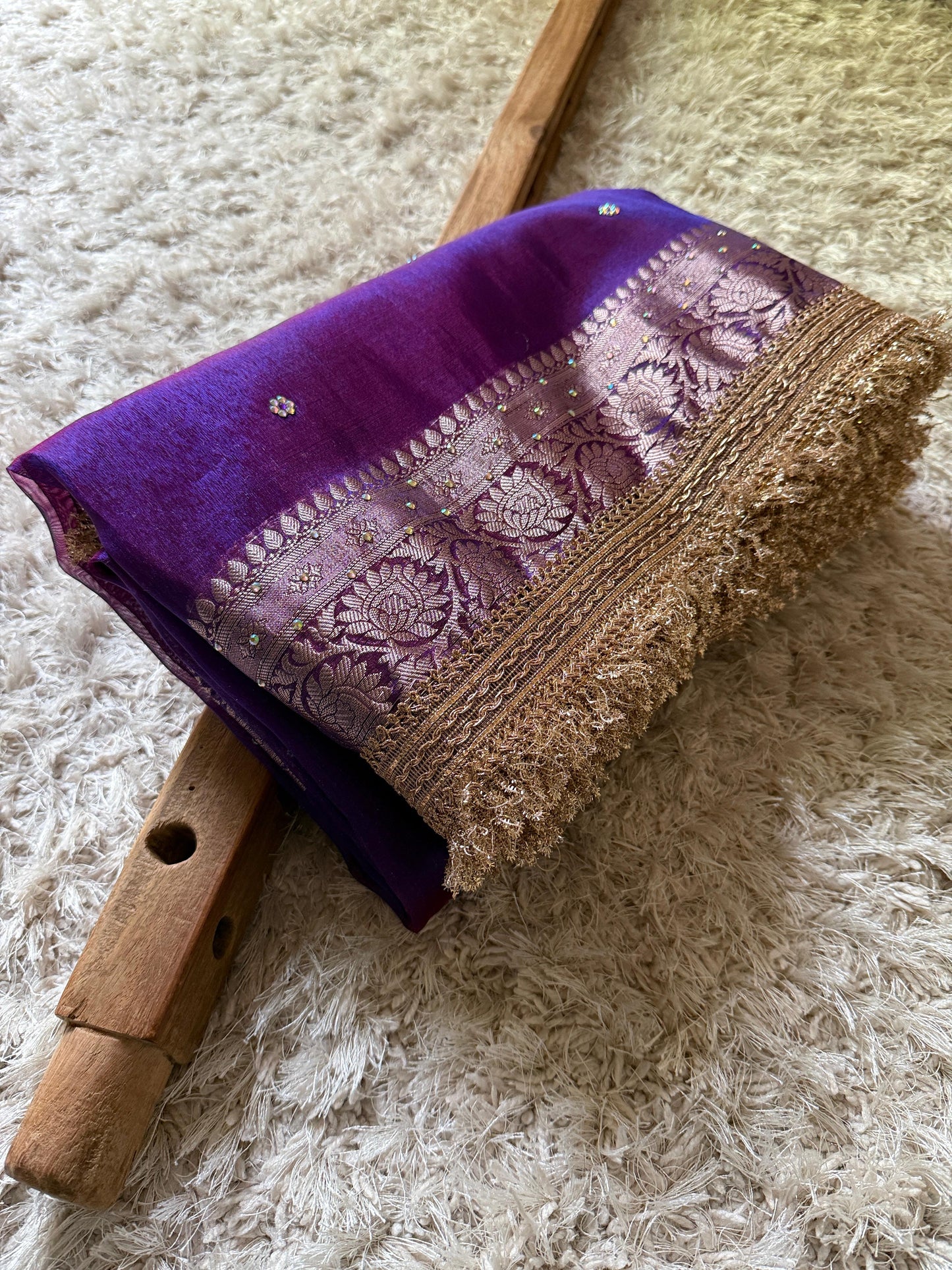 Sunehri Saaz(Purple)