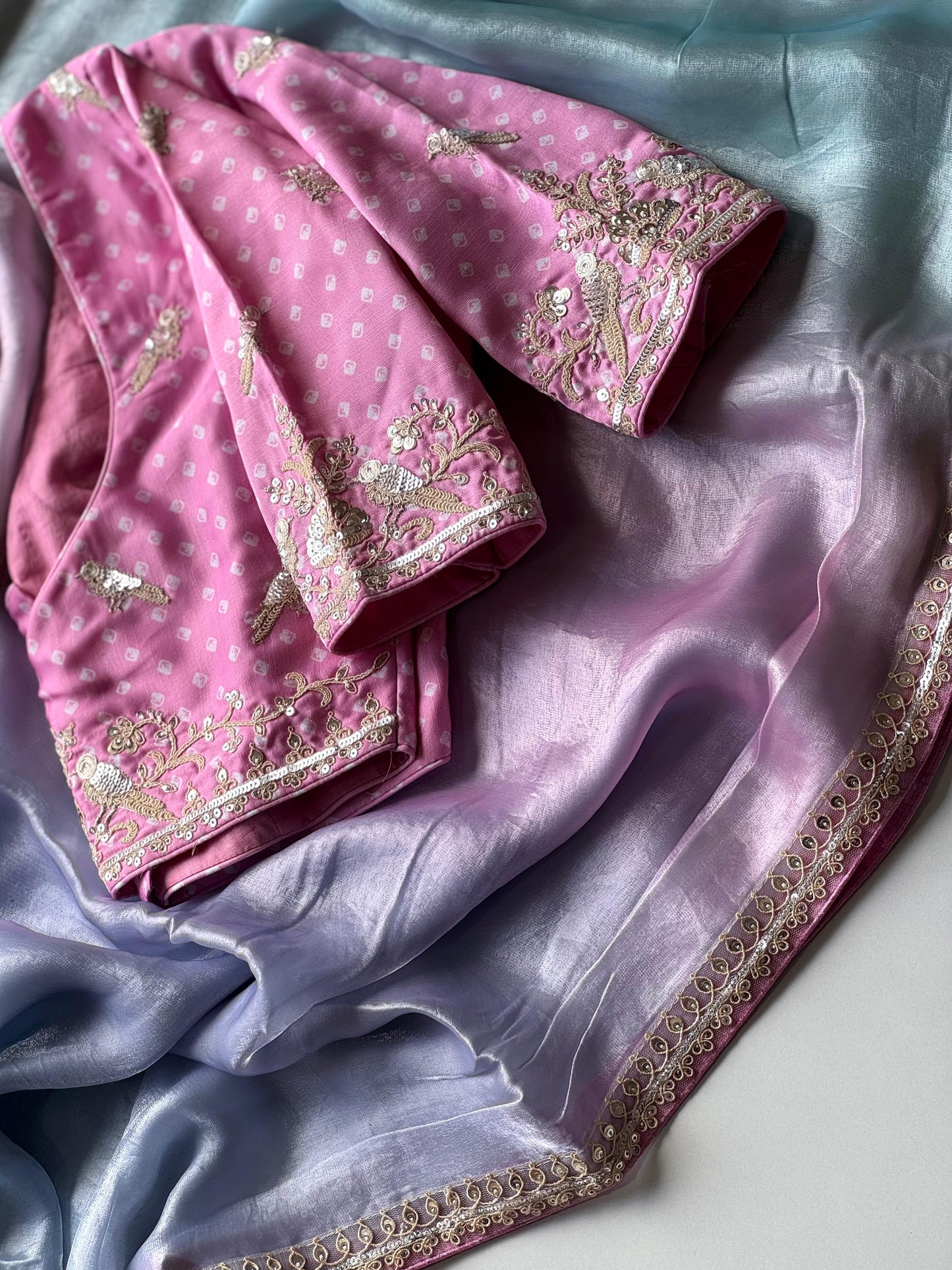 Iris Ombré Saree