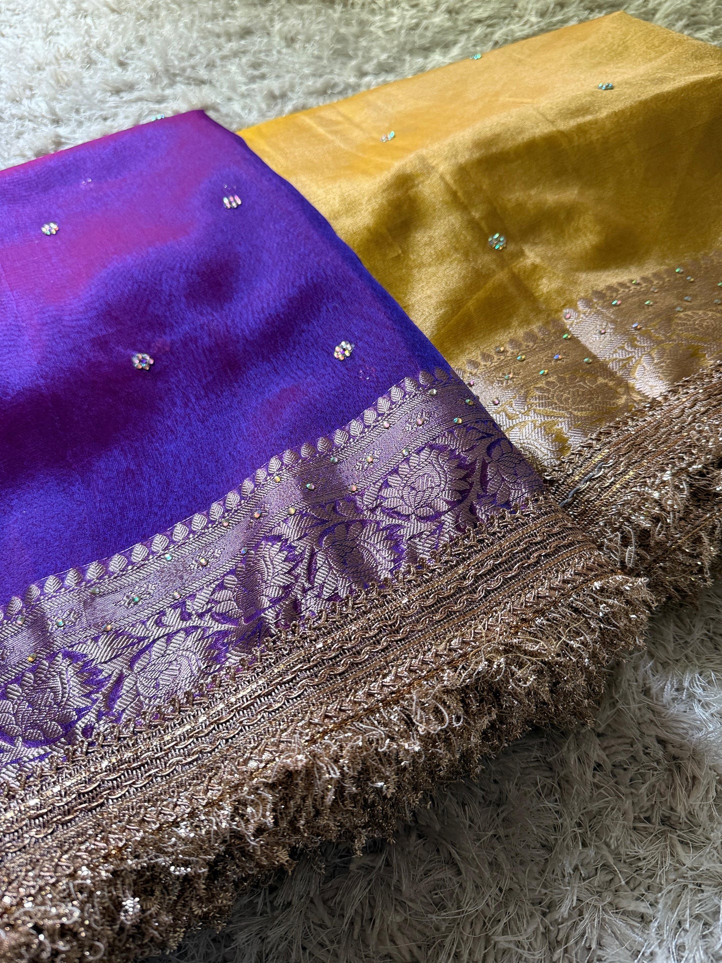 Sunehri Saaz(Purple)