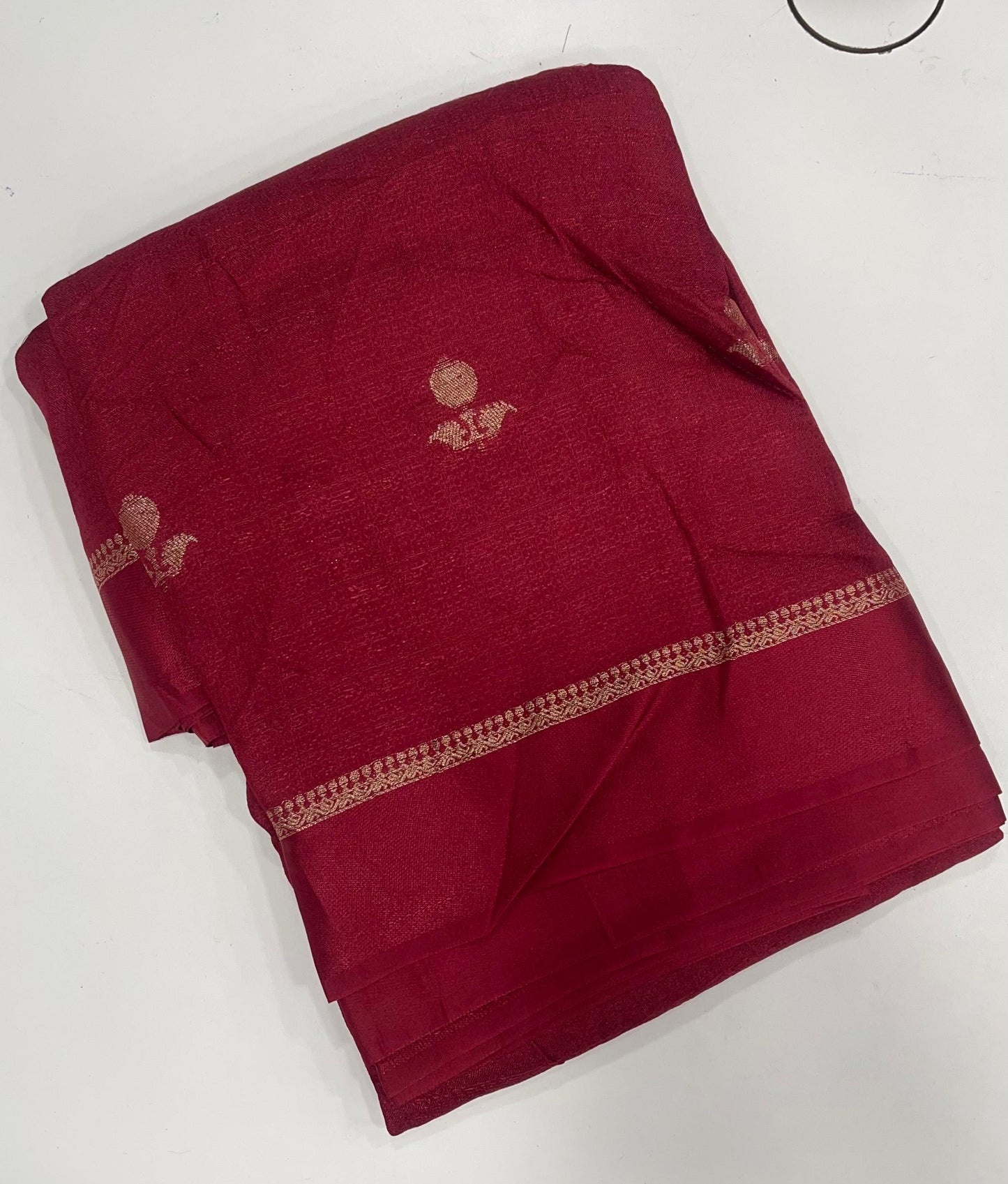 Chandrika Viscose Saree(Maroon)