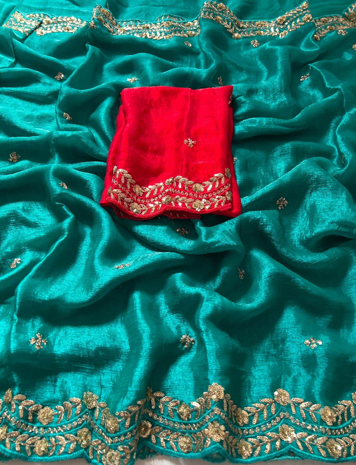 Neon Noor Saree