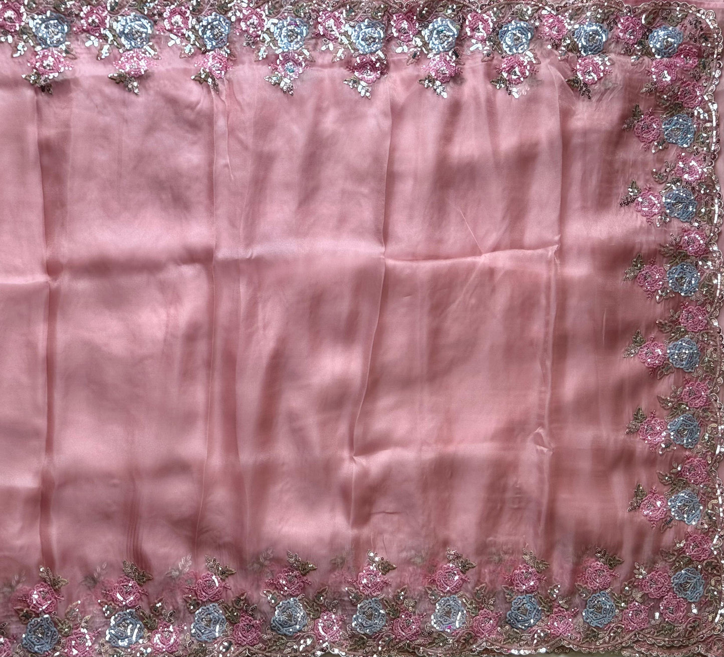 Aasmani Gulab Luxe Saree