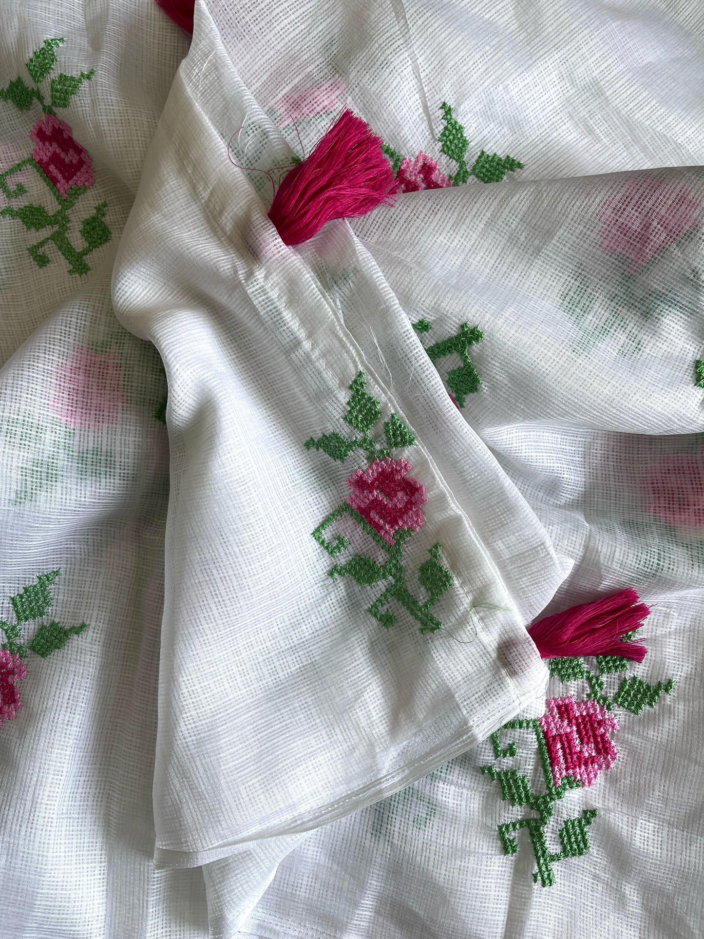 Bougainvillea Kota Saree