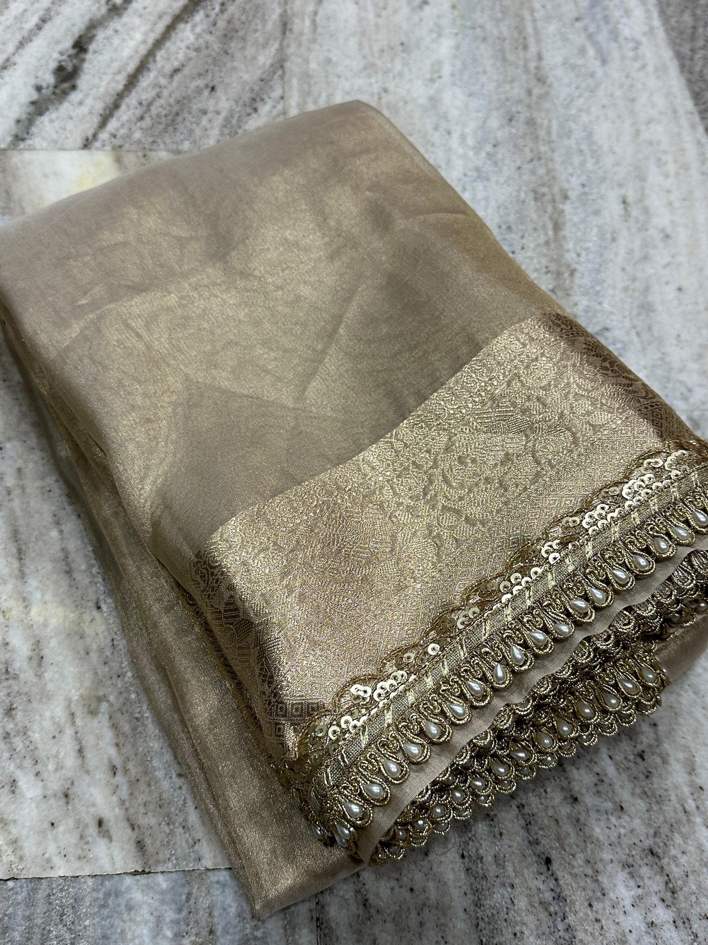 Param Sundari Tissue Saree