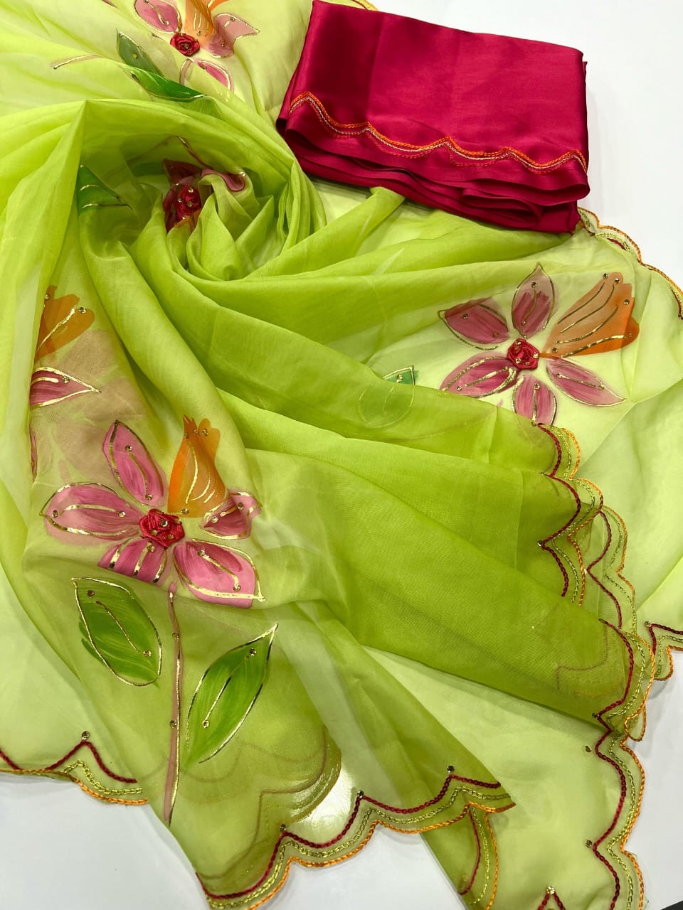 Greenery soft Saree