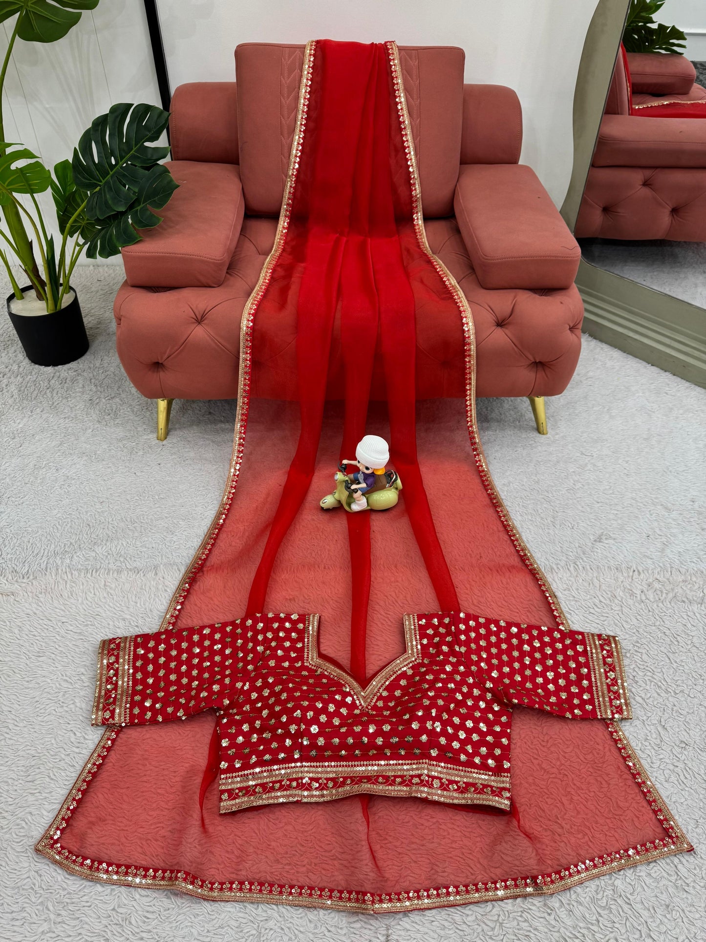 Khushi Sequin Saree