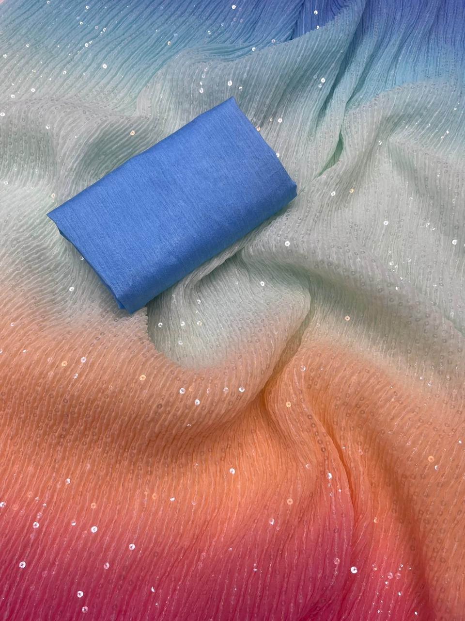 Cassata Sequin Crushed(Ready to Wear)