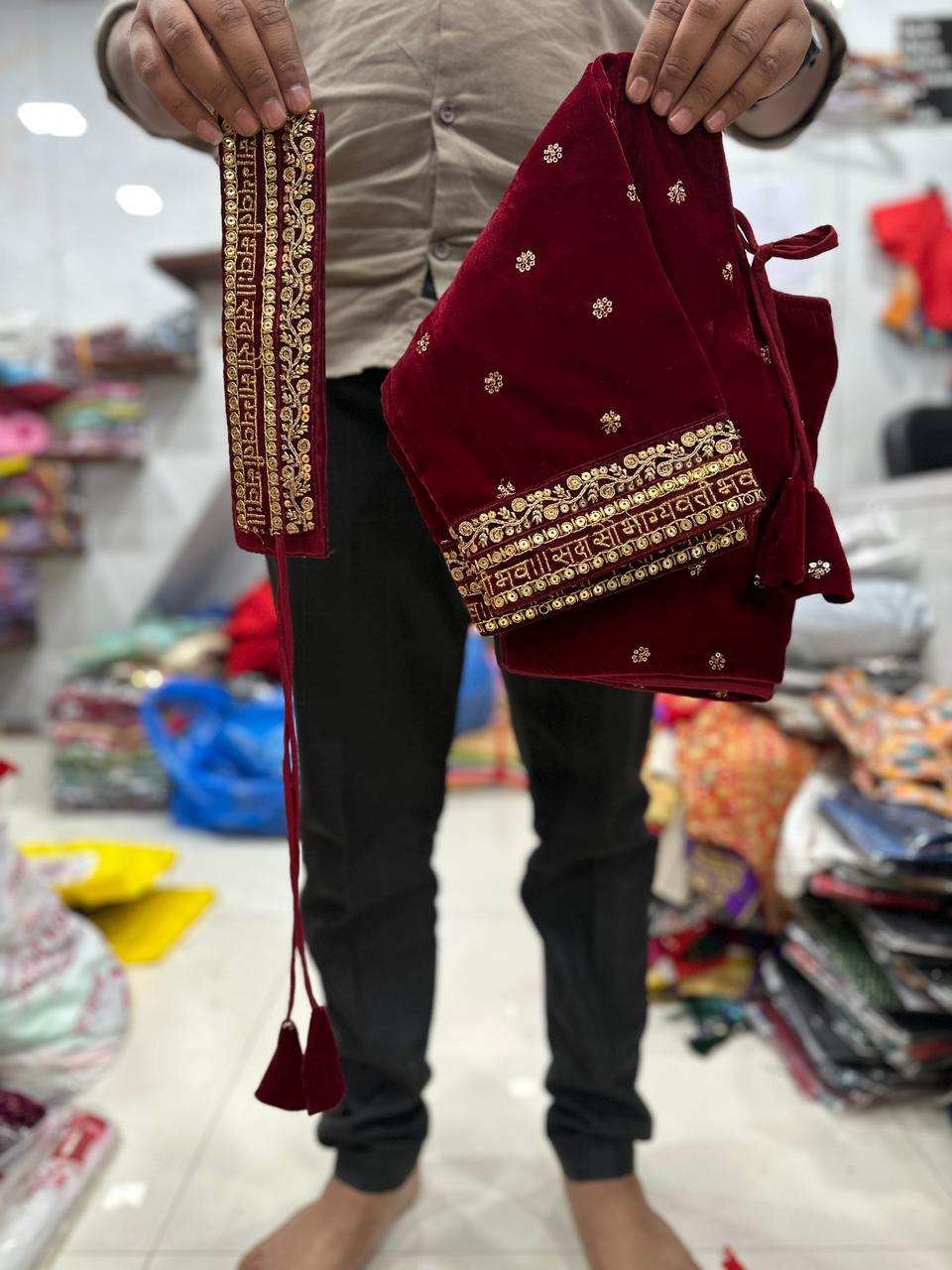 Saubhagya Blouse with Belt