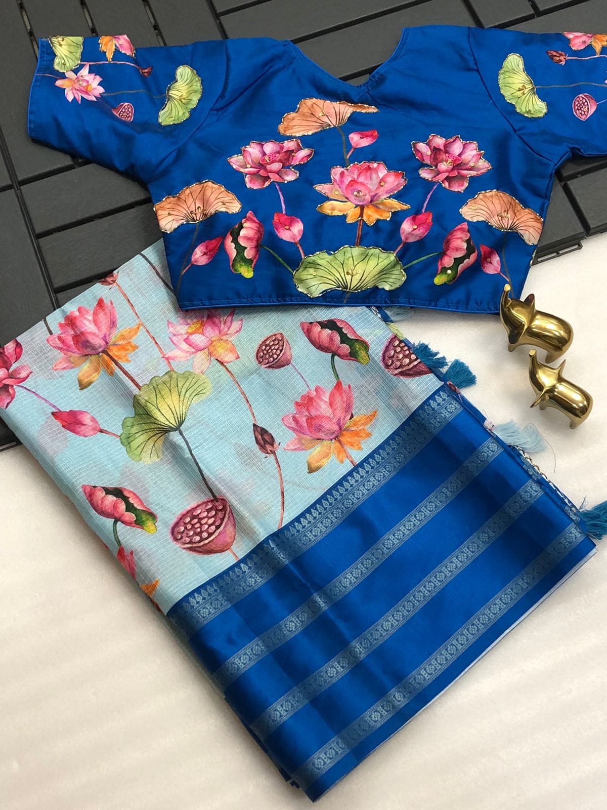 Fabia Floral Saree