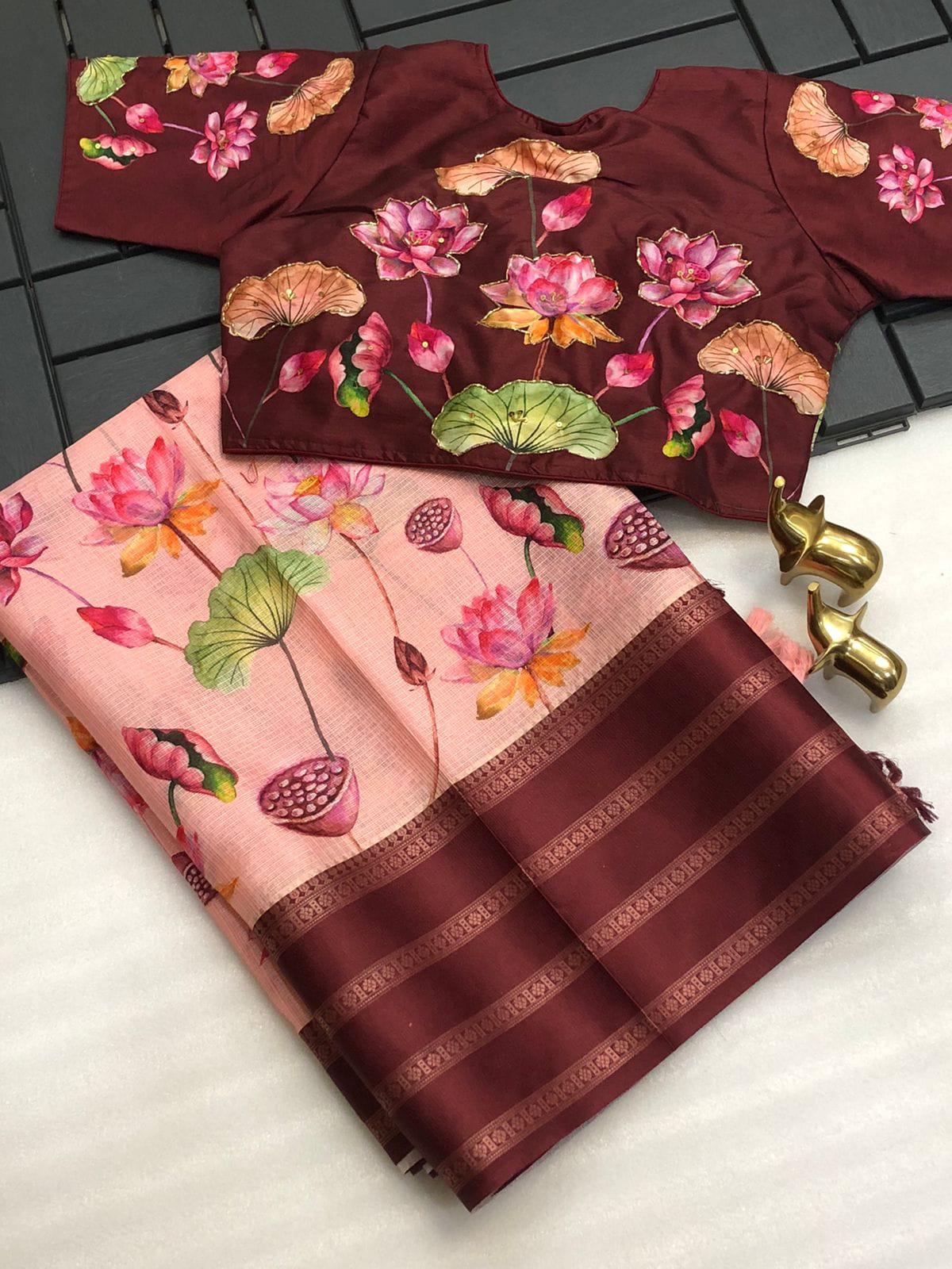 Fabia Floral Saree