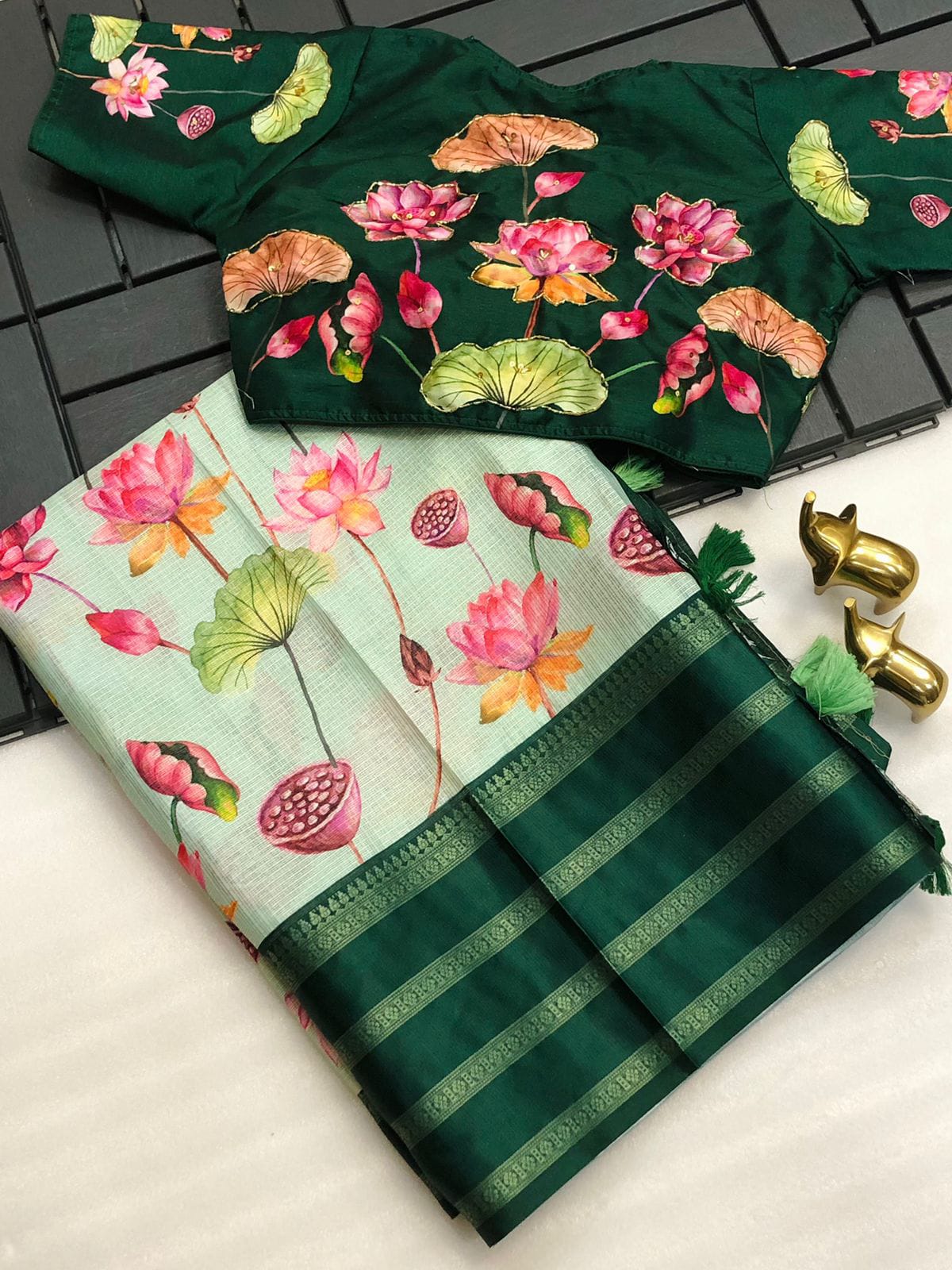 Fabia Floral Saree