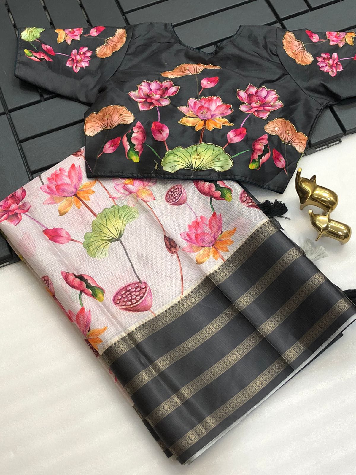 Fabia Floral Saree