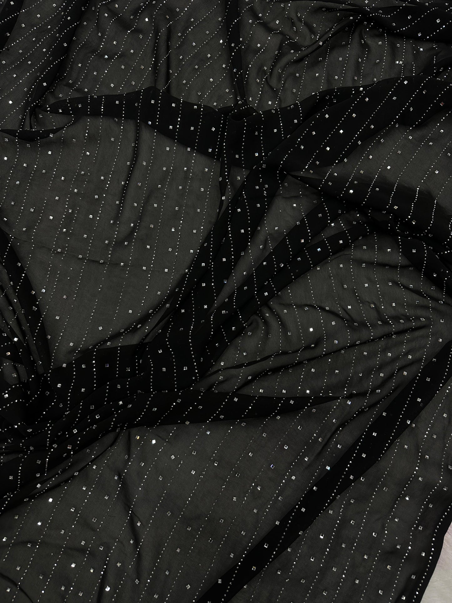 Glam Flame Swarovski Saree