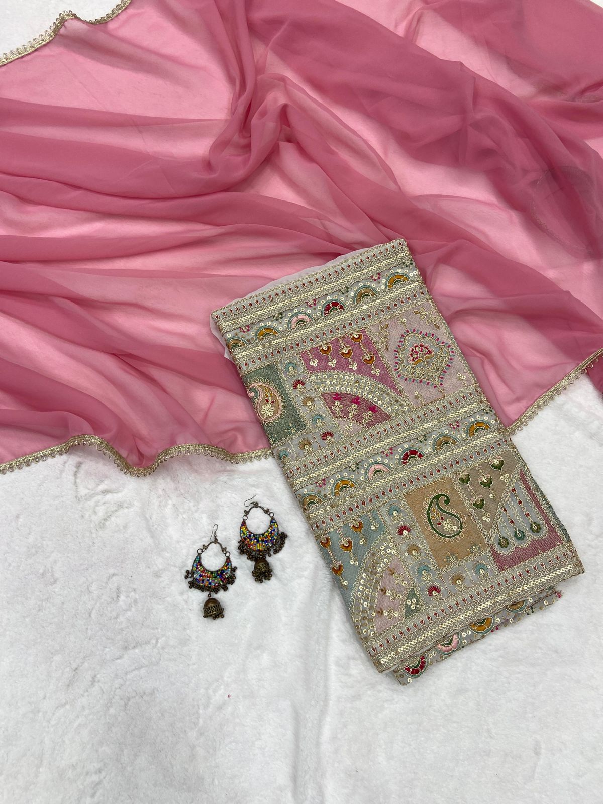 Farheen Viscose Georgette Saree