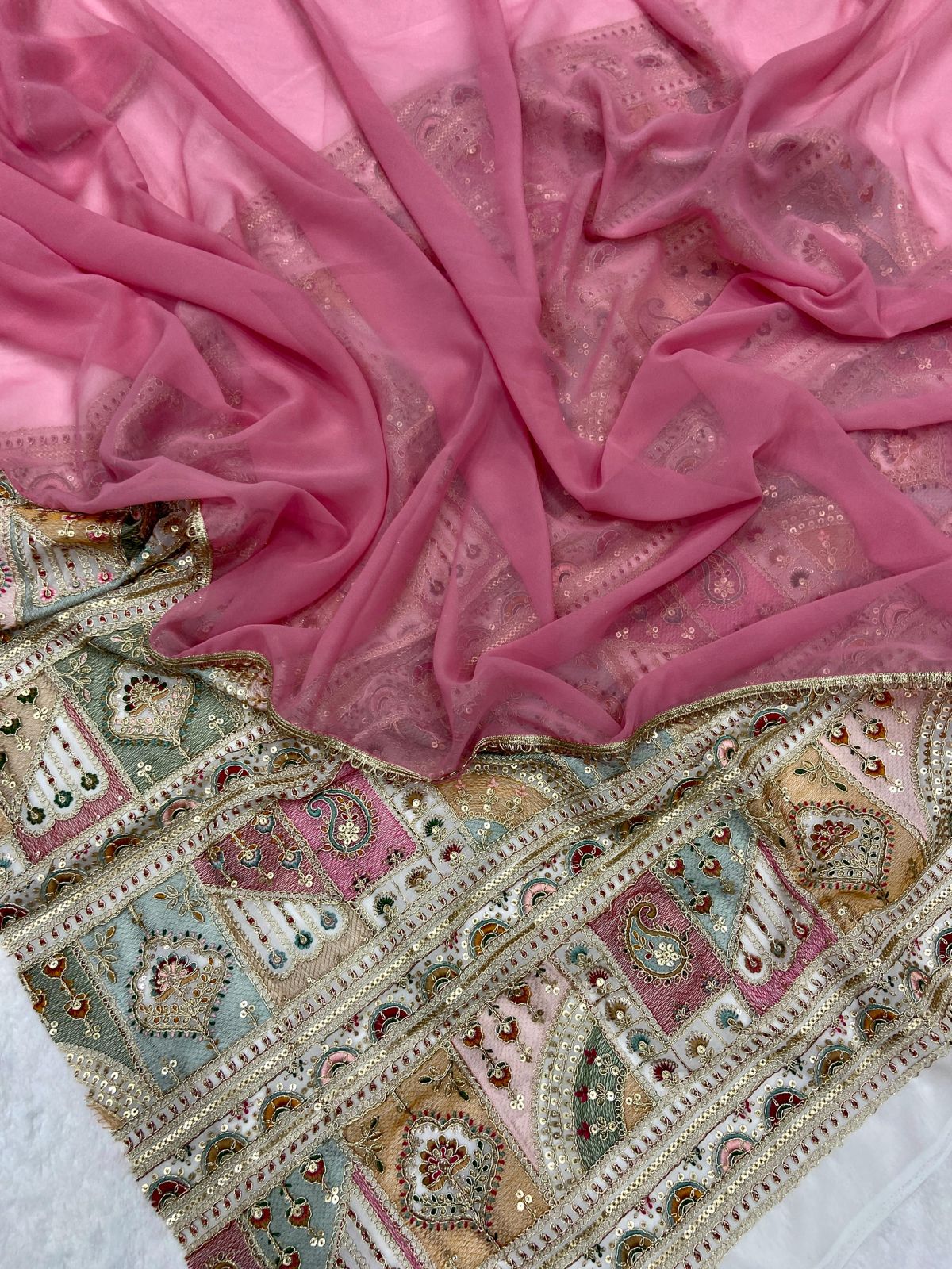 Farheen Viscose Georgette Saree