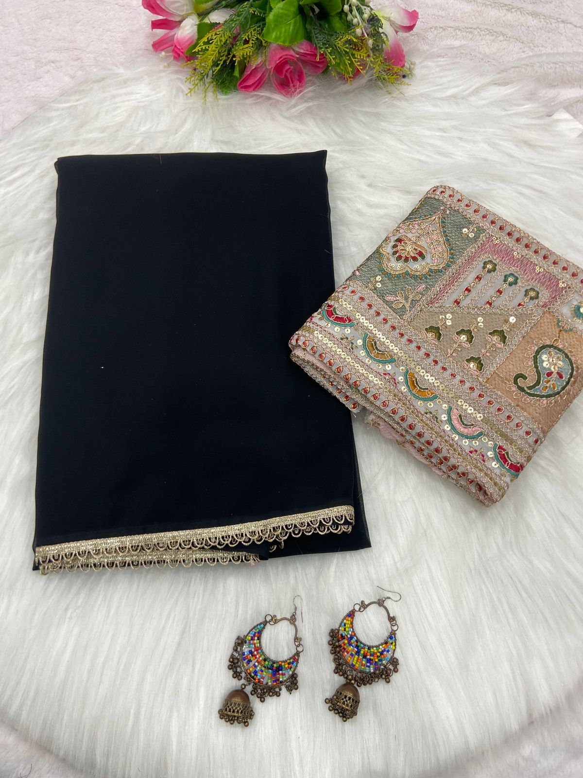 Farheen Viscose Georgette Saree