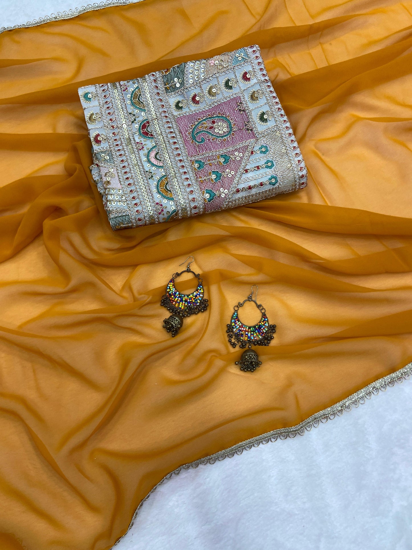 Farheen Viscose Georgette Saree