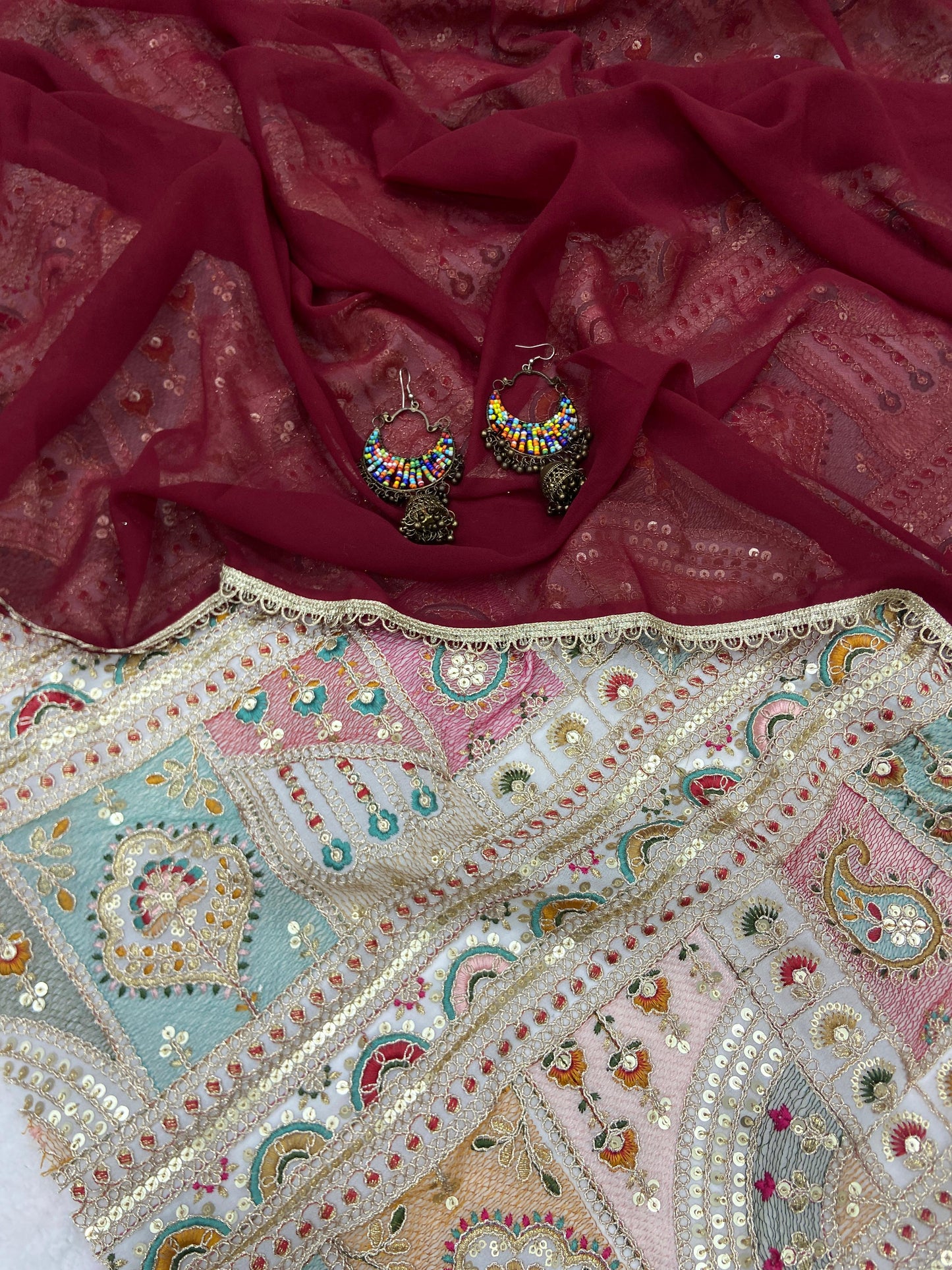 Farheen Viscose Georgette Saree