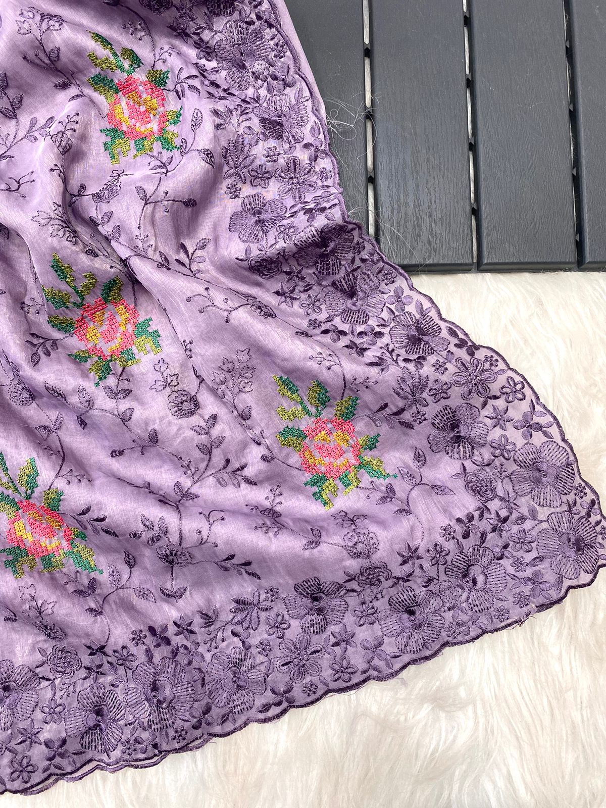 Zareen Saree-(Purple)
