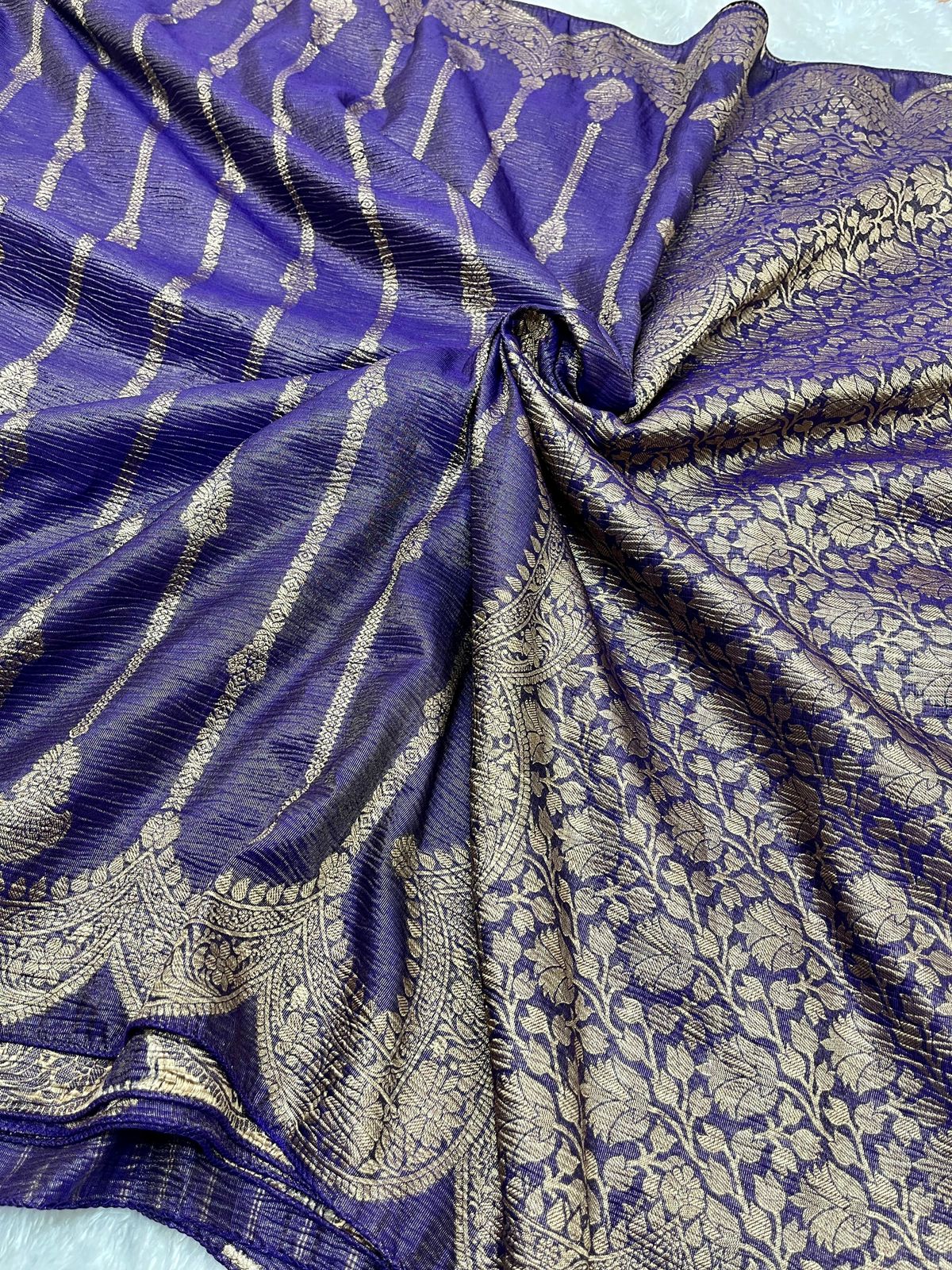 Odessa Banarasi Khadi crush Saree