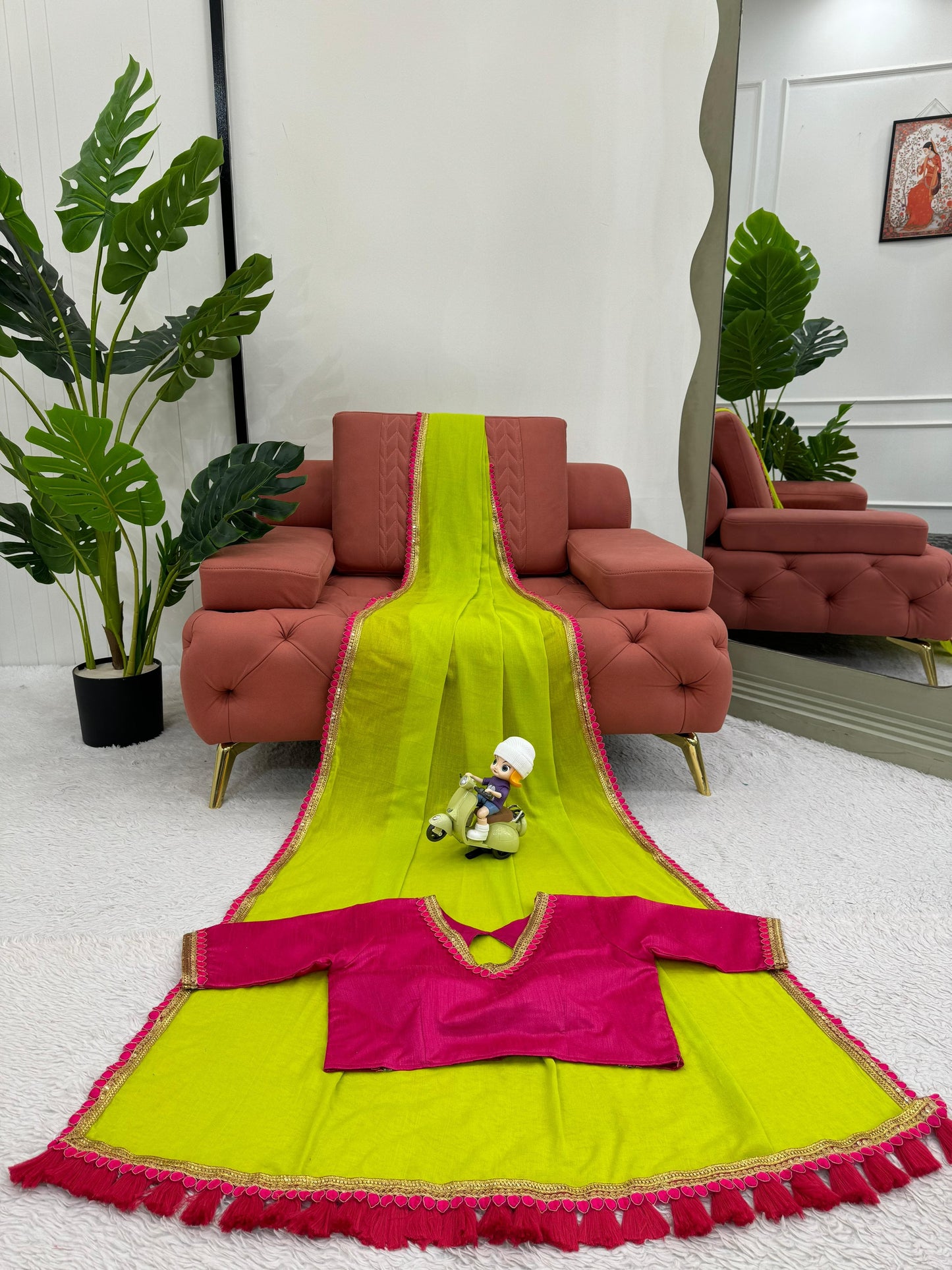 Yaashi Mulcotton Saree