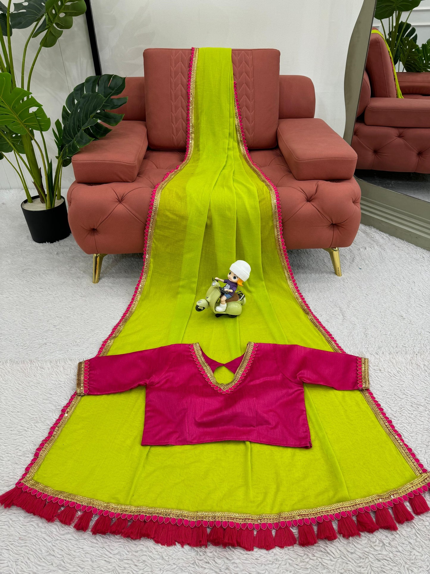 Yaashi Mulcotton Saree