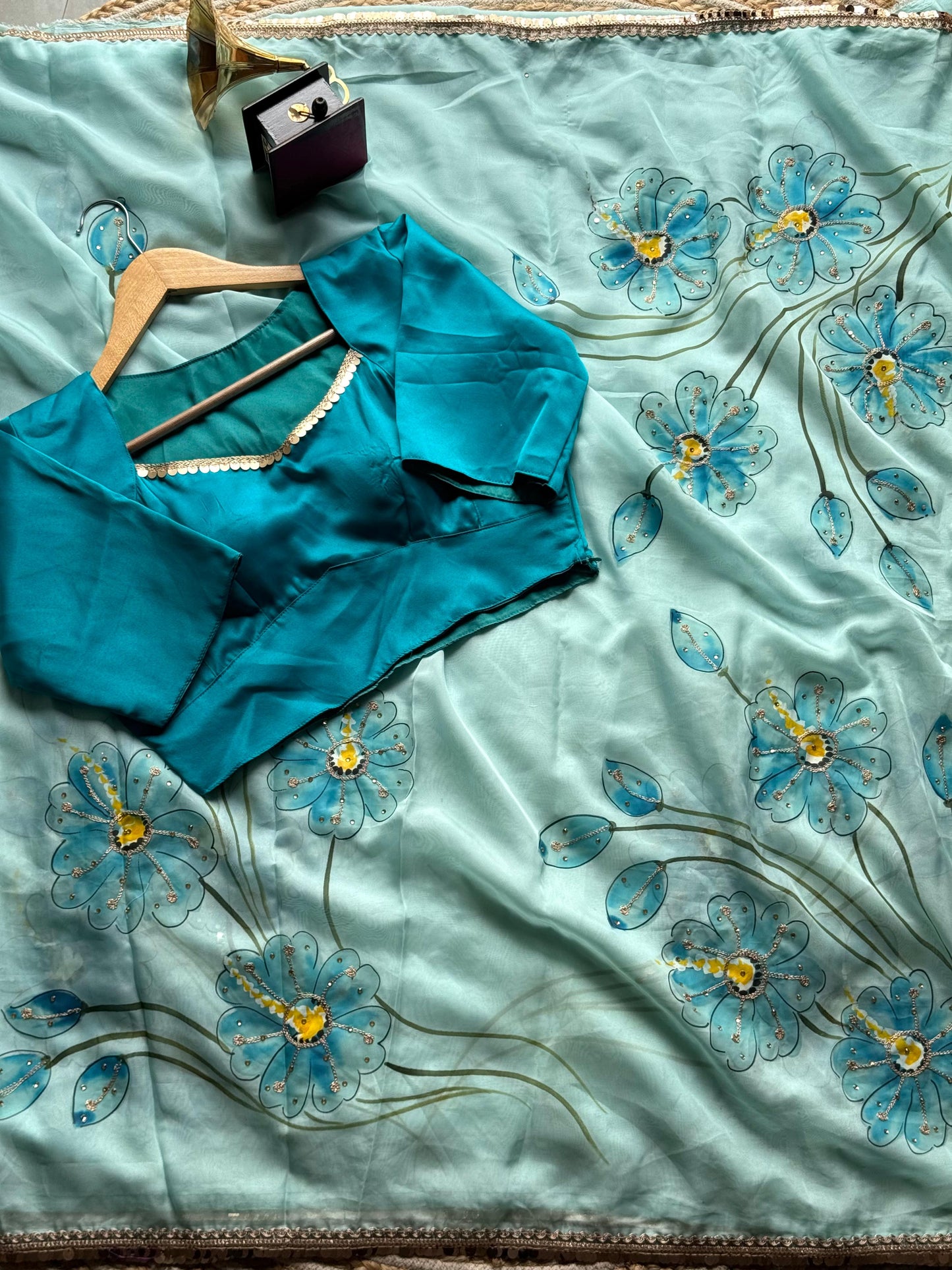 Sky Beauty Saree