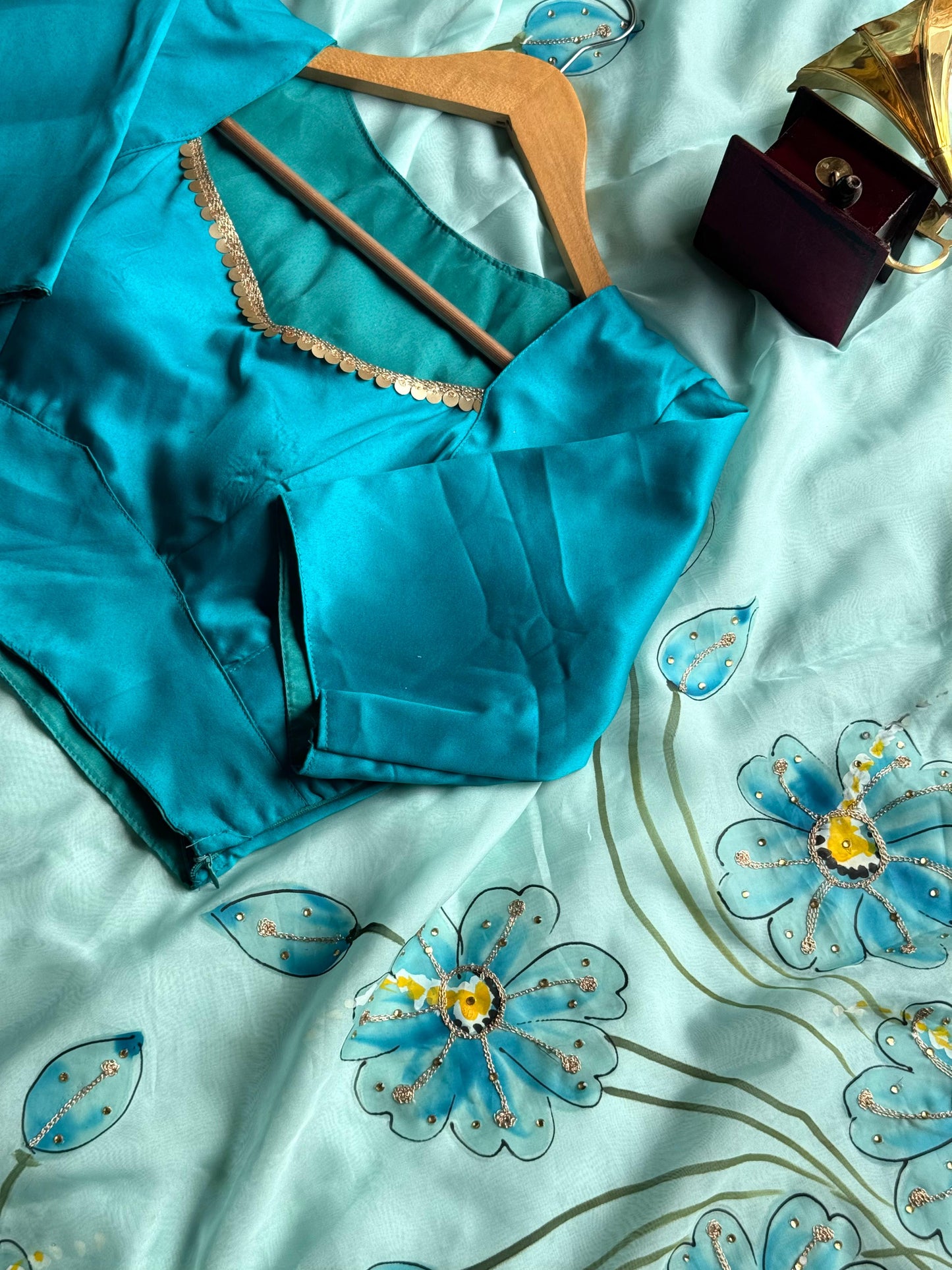 Sky Beauty Saree
