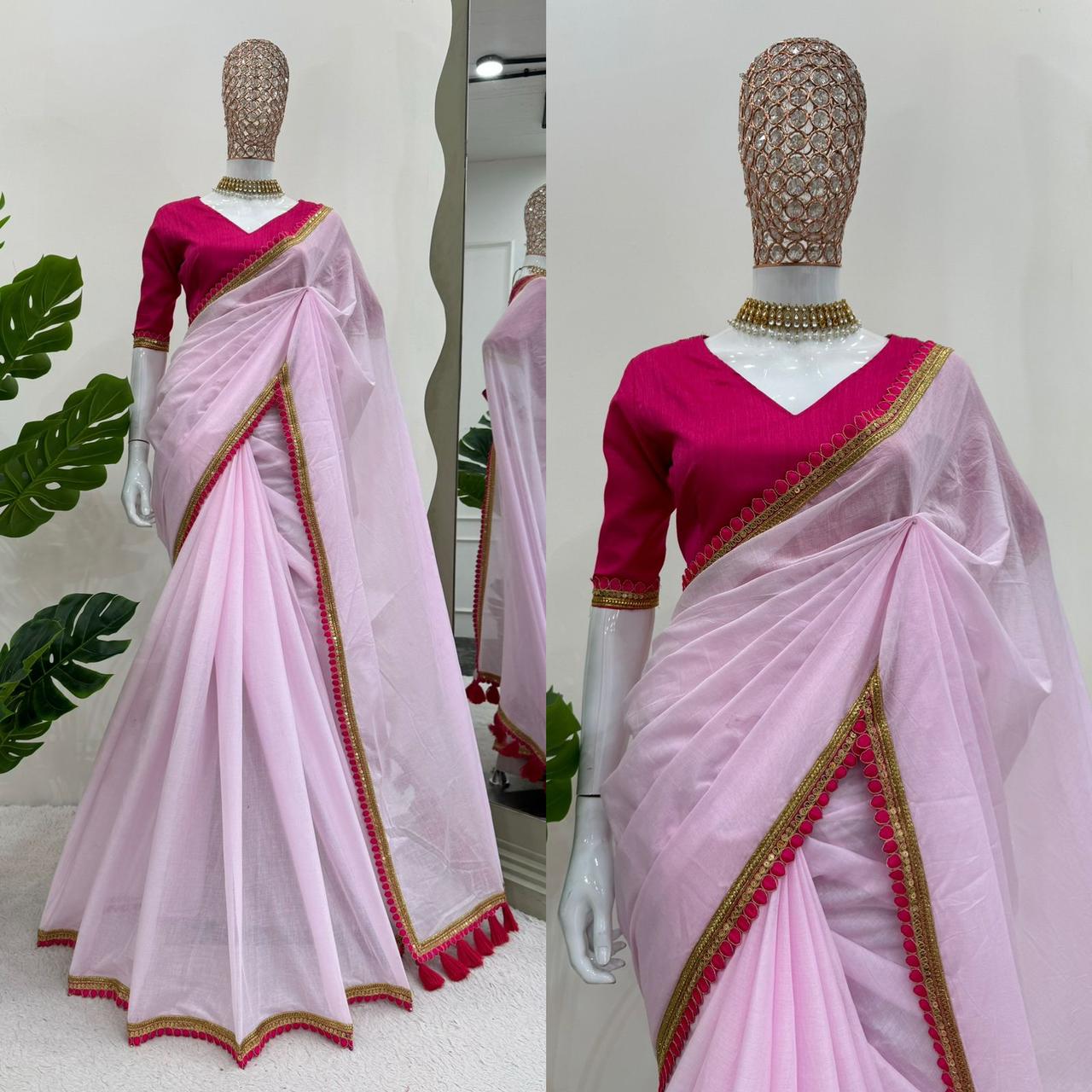 Yaashi Mulcotton Saree