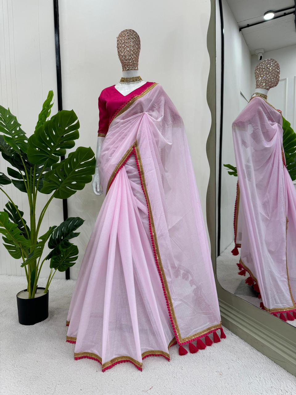Yaashi Mulcotton Saree
