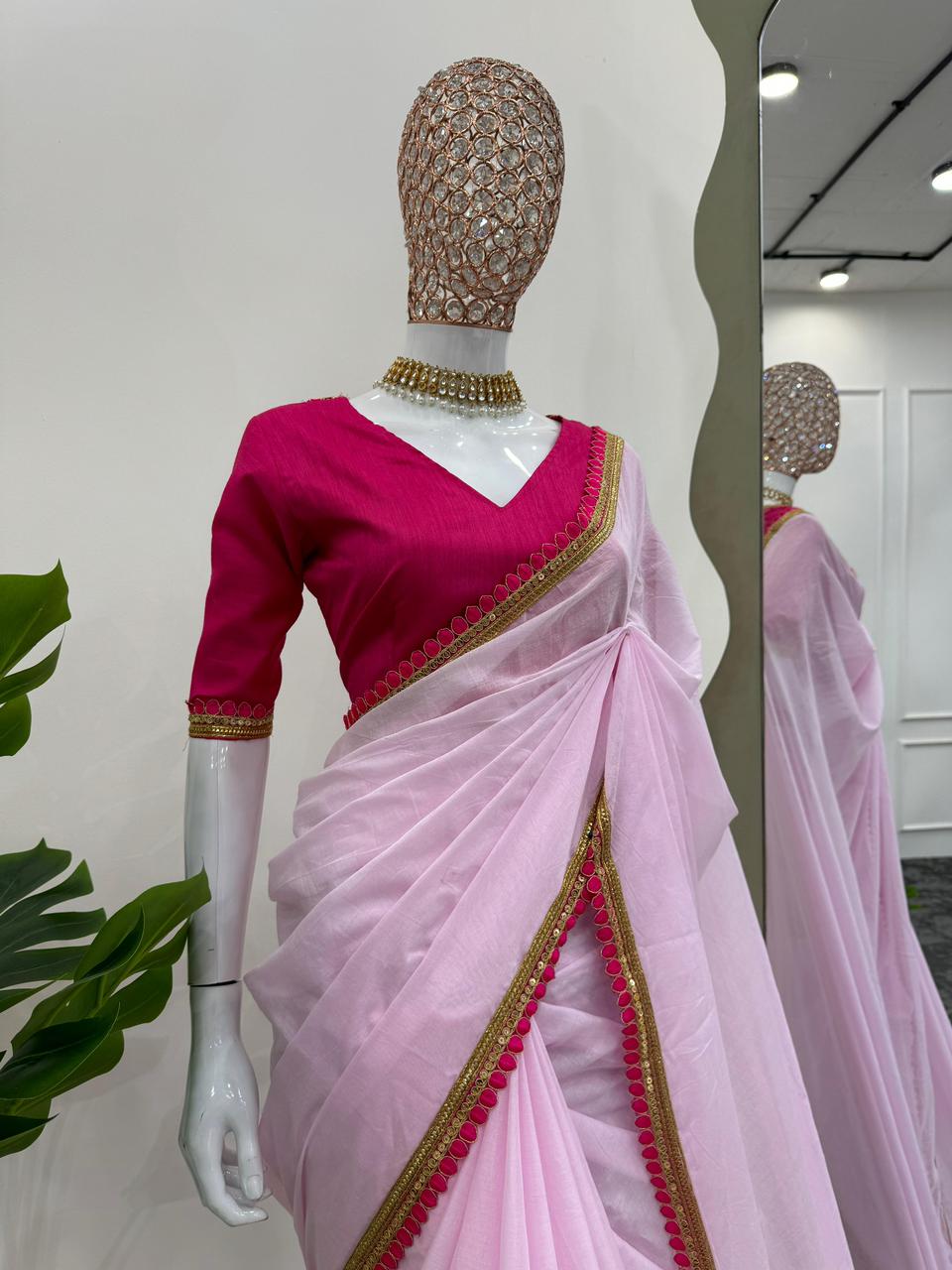 Yaashi Mulcotton Saree