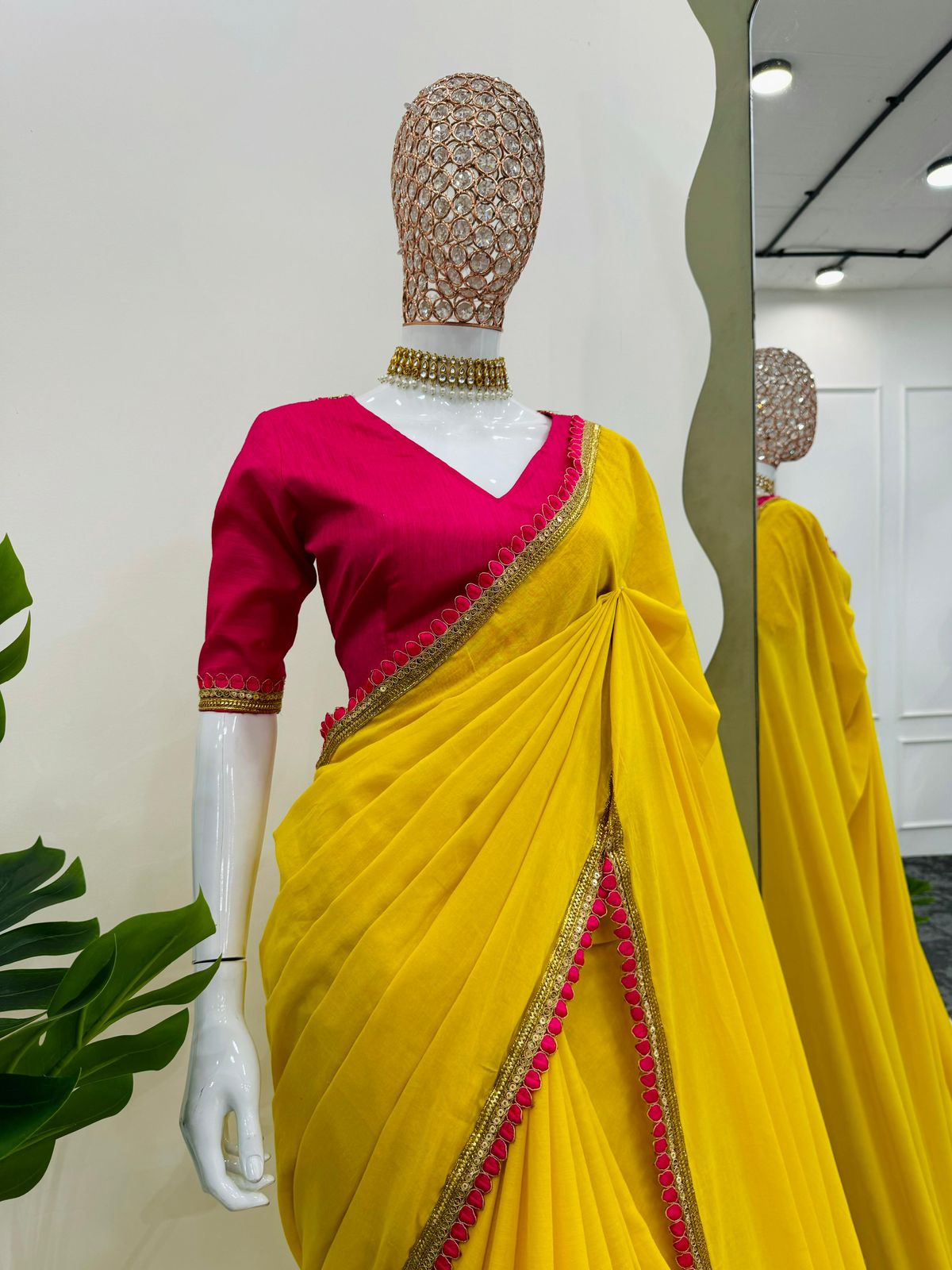 Yaashi Mulcotton Saree