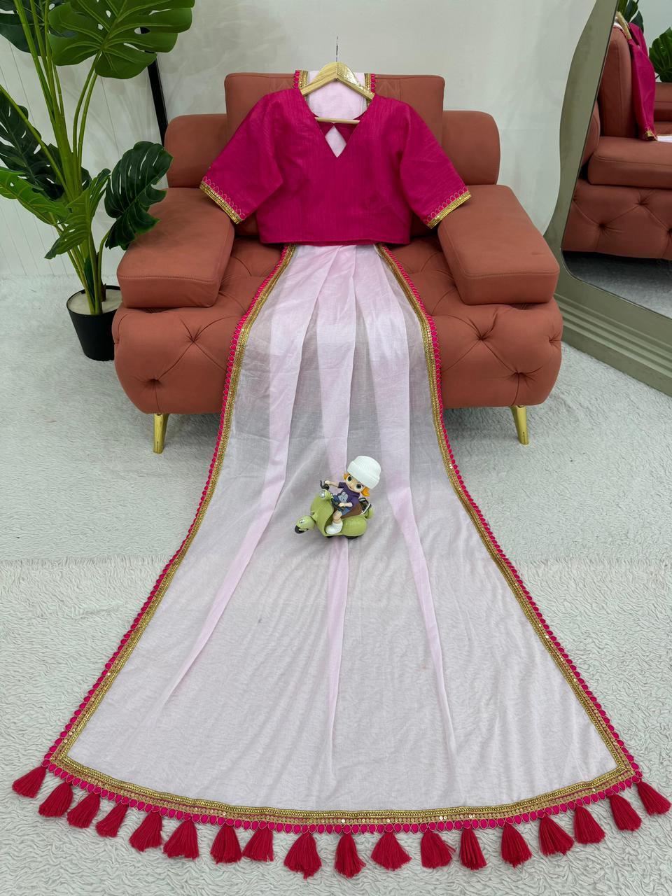 Yaashi Mulcotton Saree