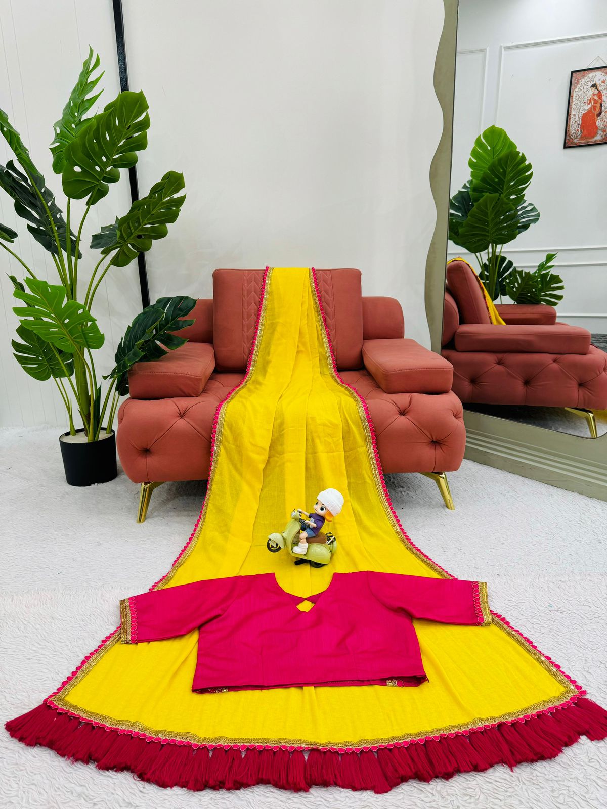 Yaashi Mulcotton Saree
