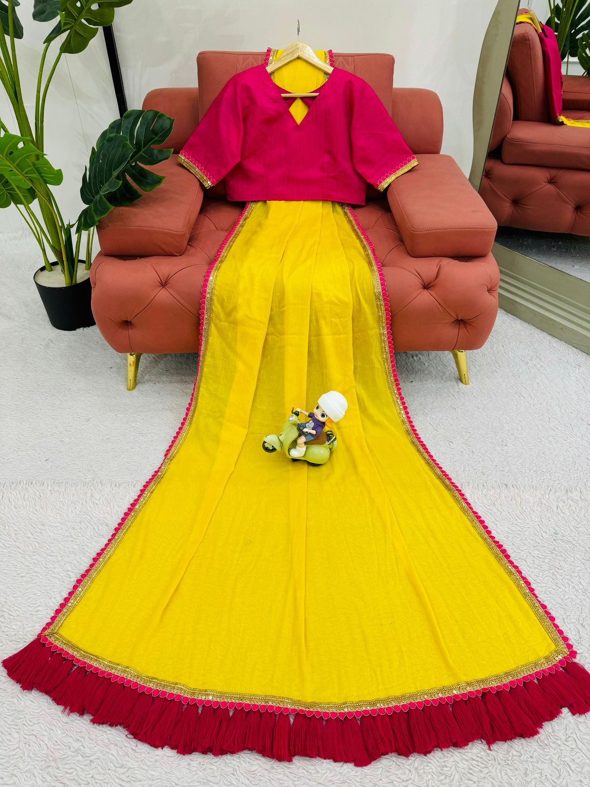 Yaashi Mulcotton Saree