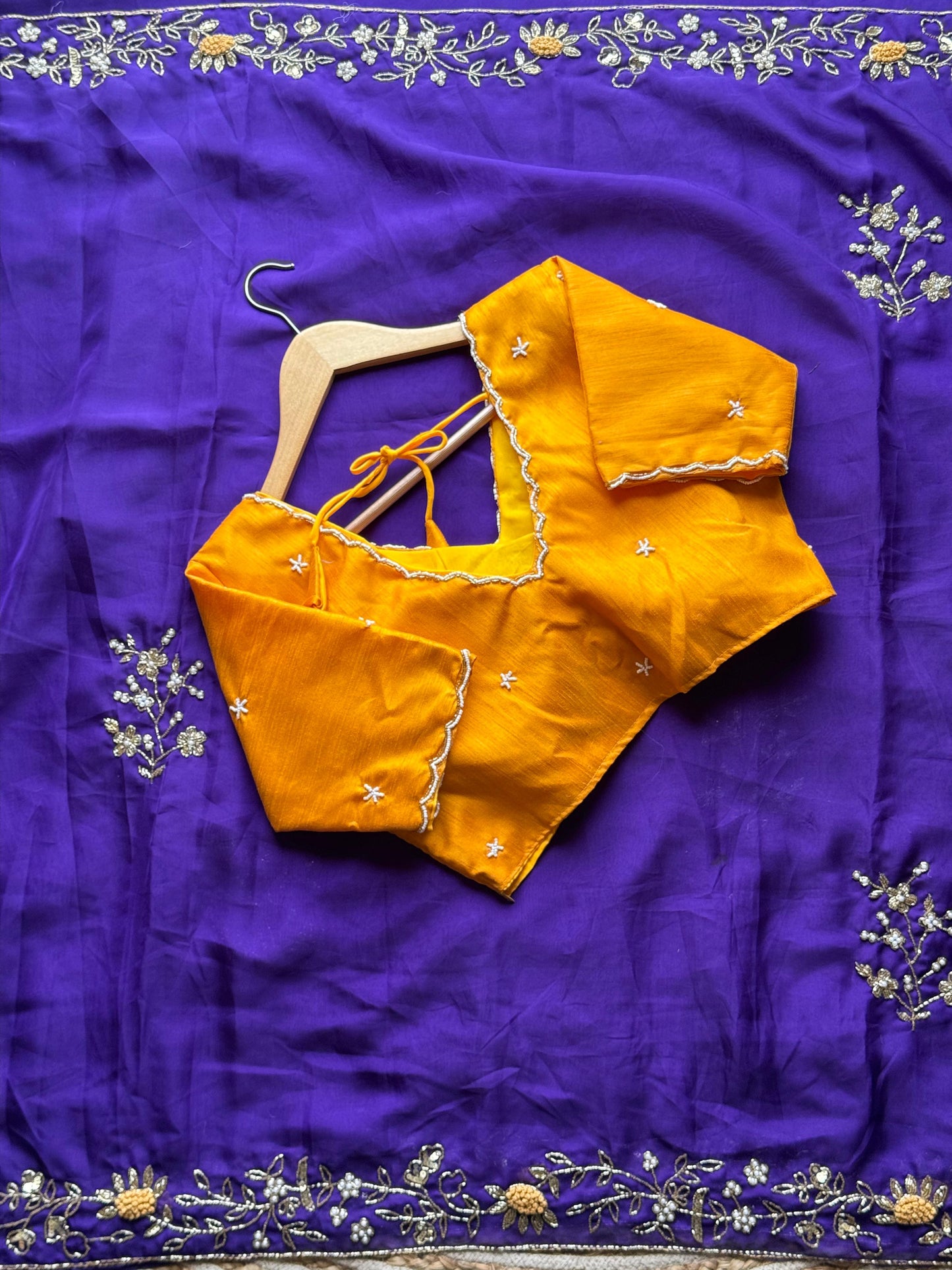 Celeste Handwork Saree