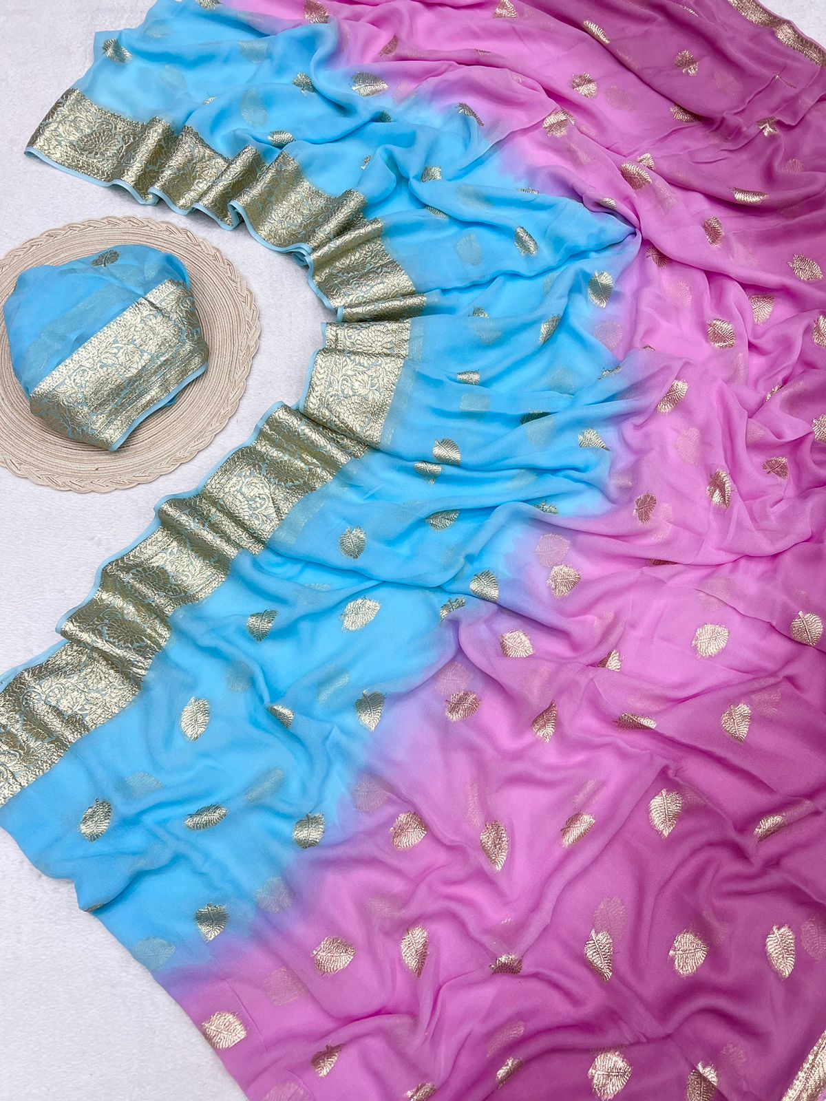 Saanya Georgette Saree