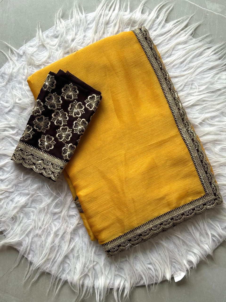 Journee Georgette Saree