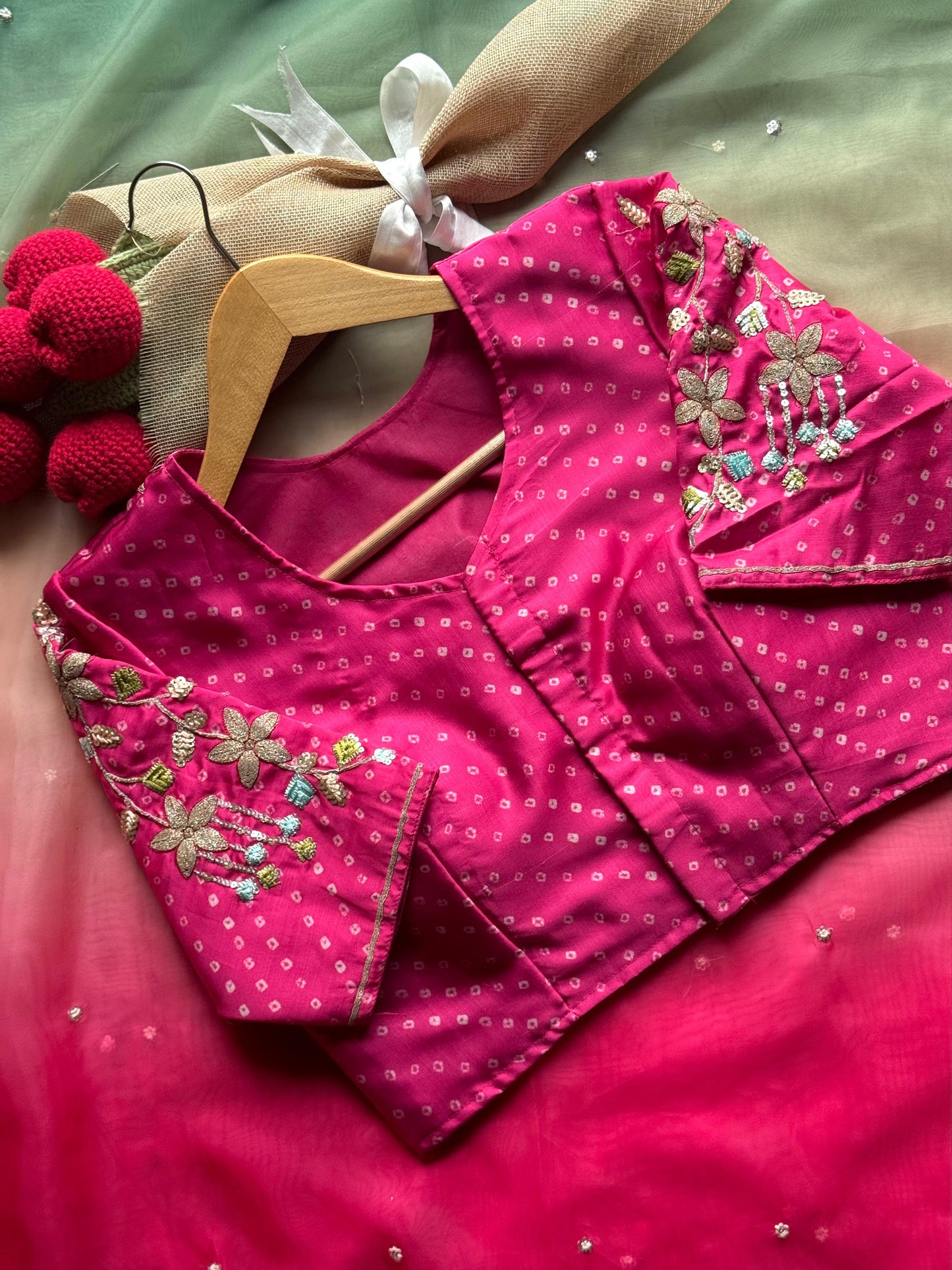 Zubeida Handwork Saree