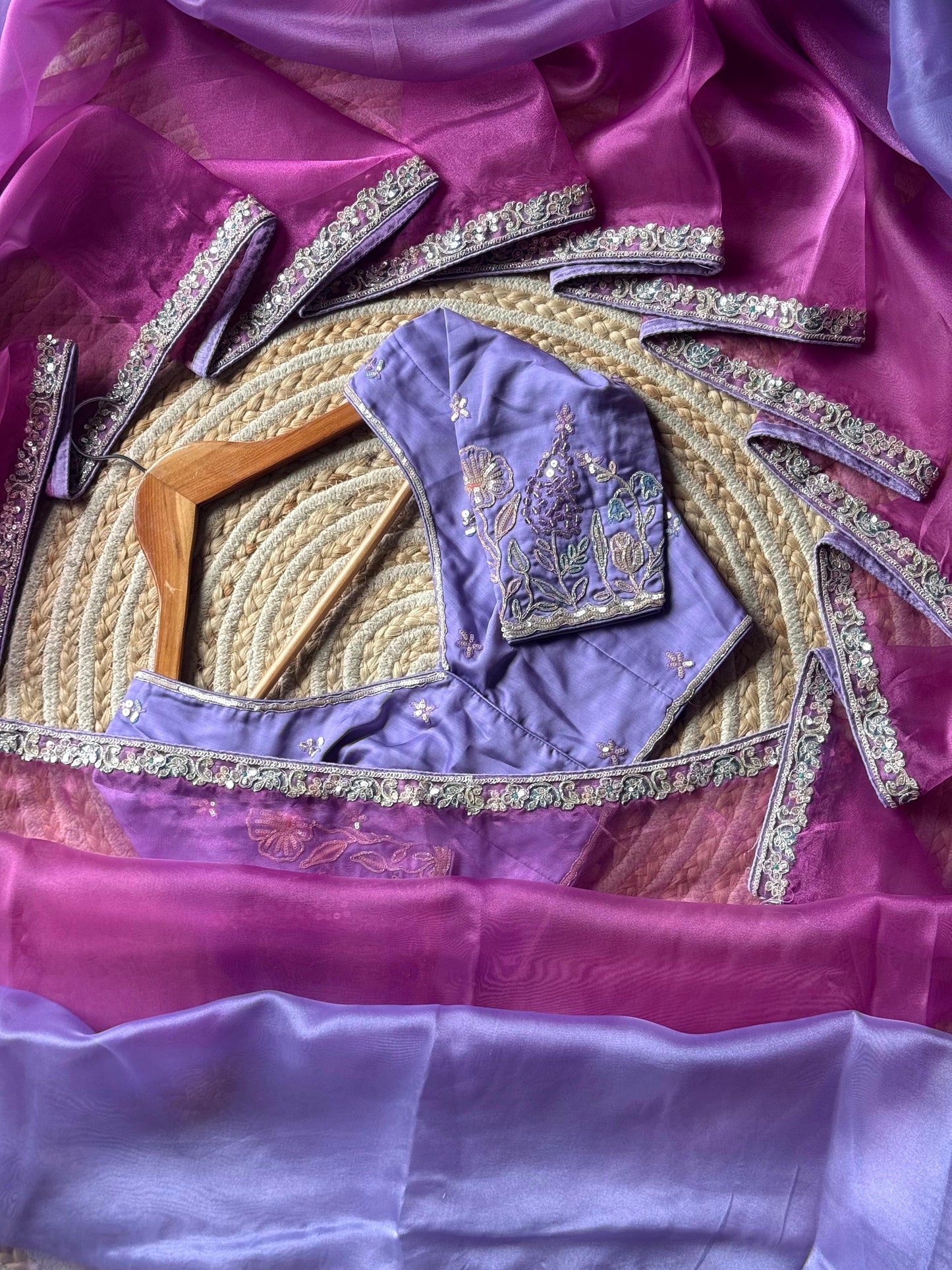 Purple Reverie Saree