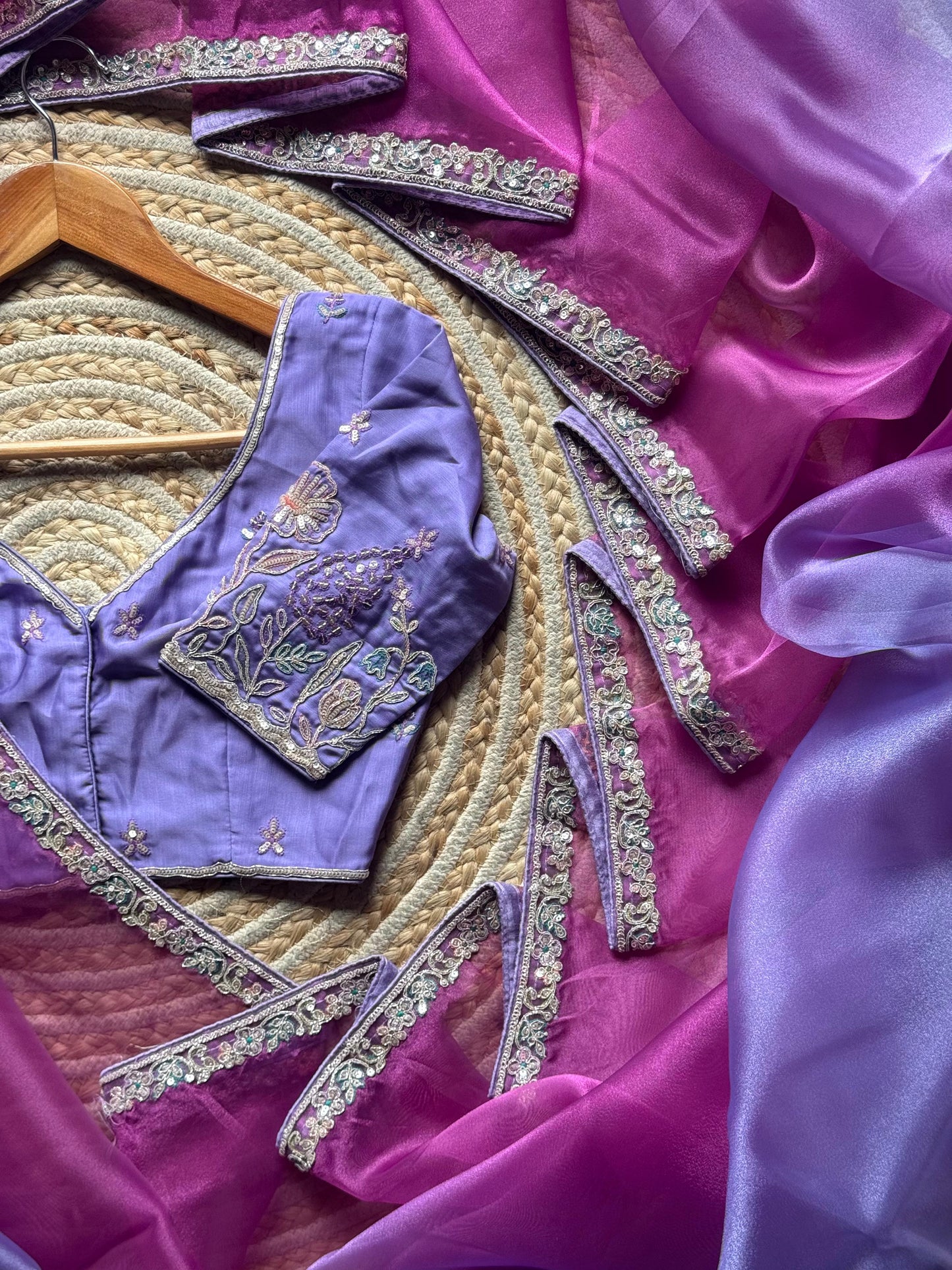 Purple Reverie Saree